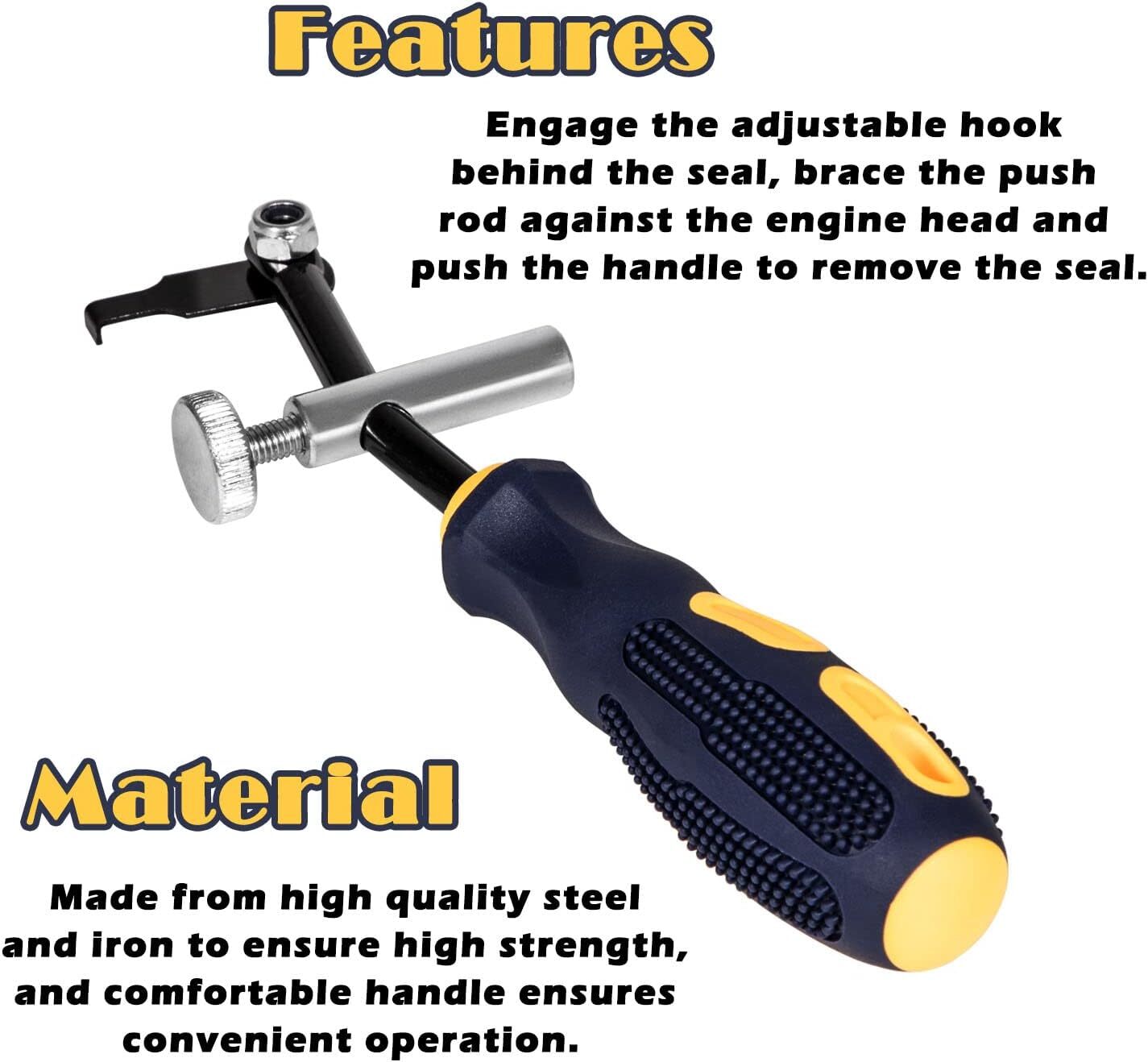 Shaft Type Seal Puller Universal Seal Puller for Auto and Motorcycles (58430)