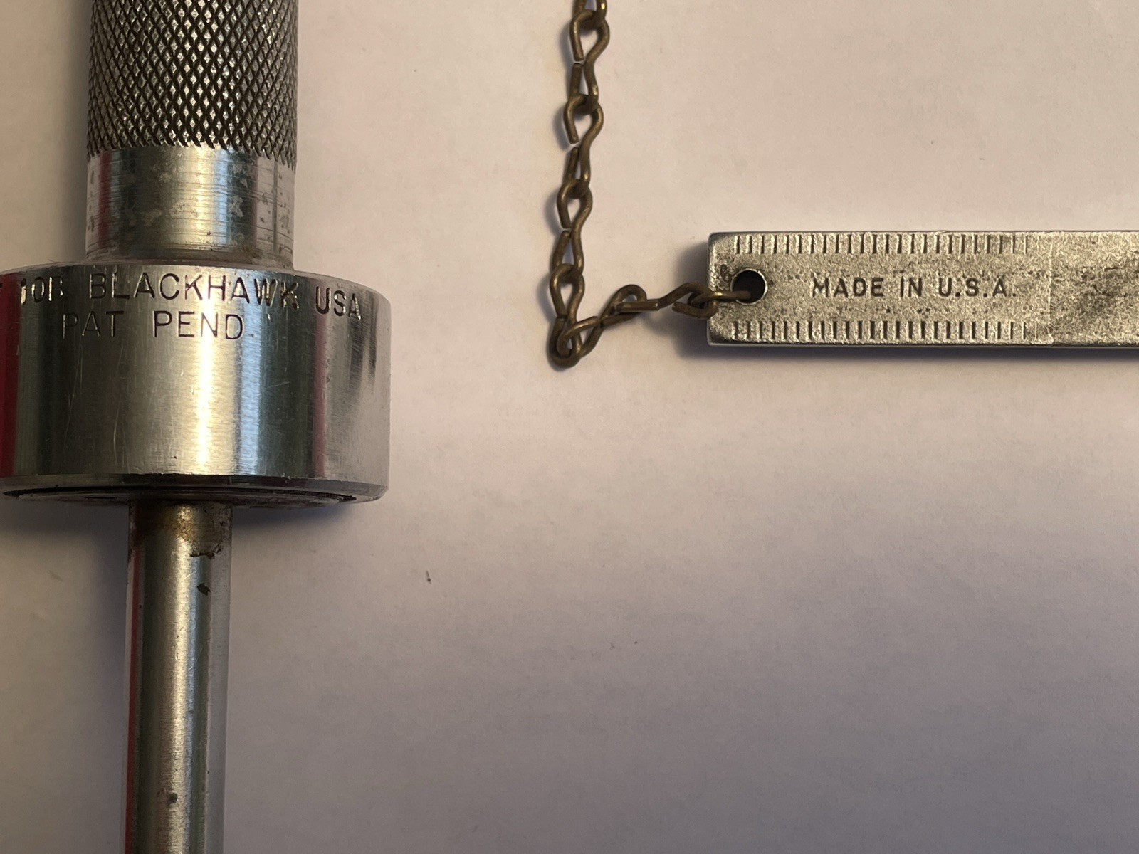 VINTAGE BLACKHAWK AF 10B TRANSMISSION BAND ADJUSTER TOOL WITH AF 10GB GAUGE