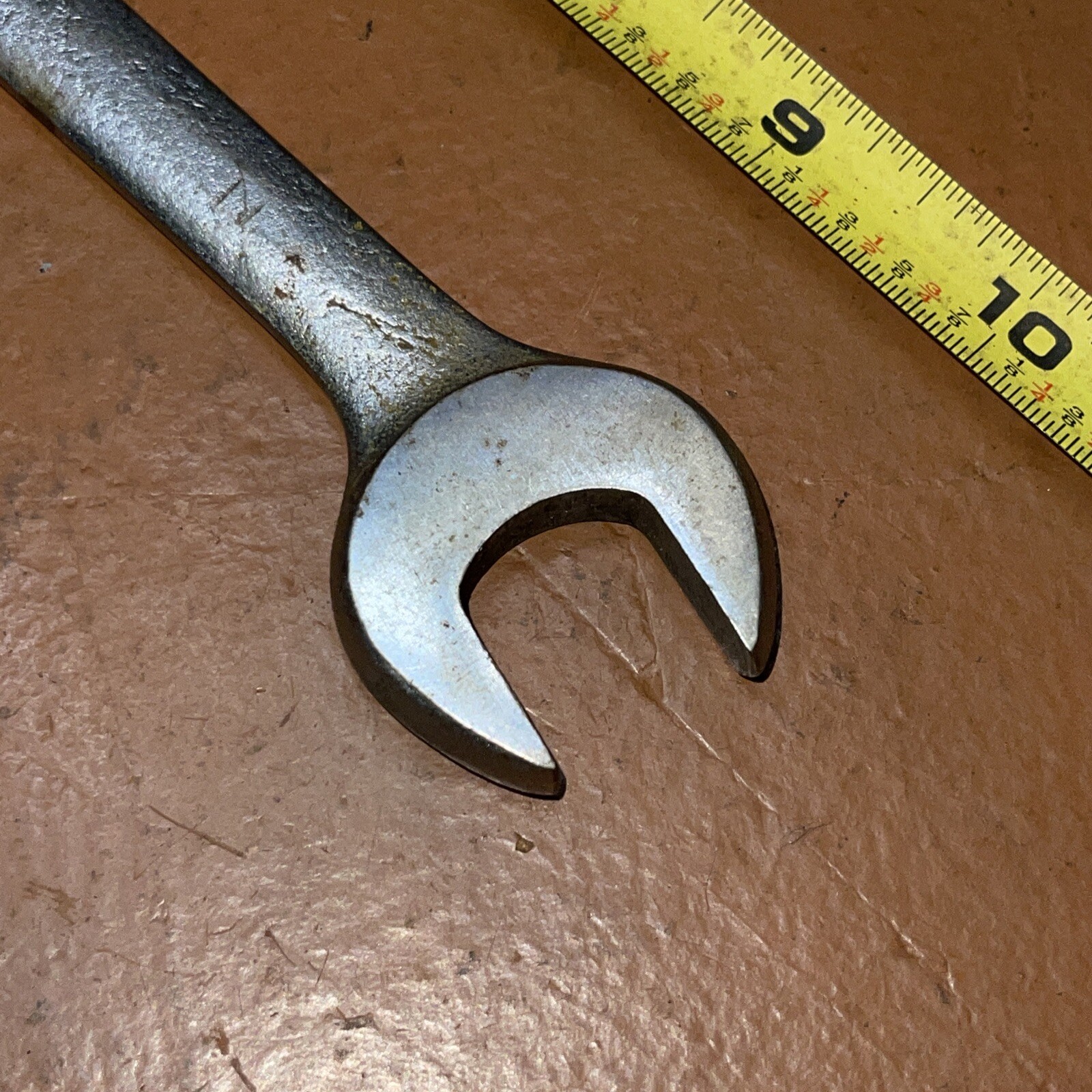 Vintage Vlchek USA W2225 11/16 In x 25/32 In SAE Open End Wrench