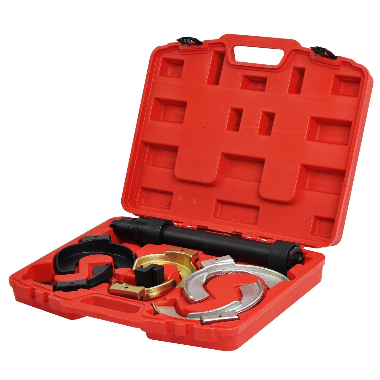 Car Coil Spring Compressor Kit Telescopic Mcpherson Front Rear Strut Springs Set