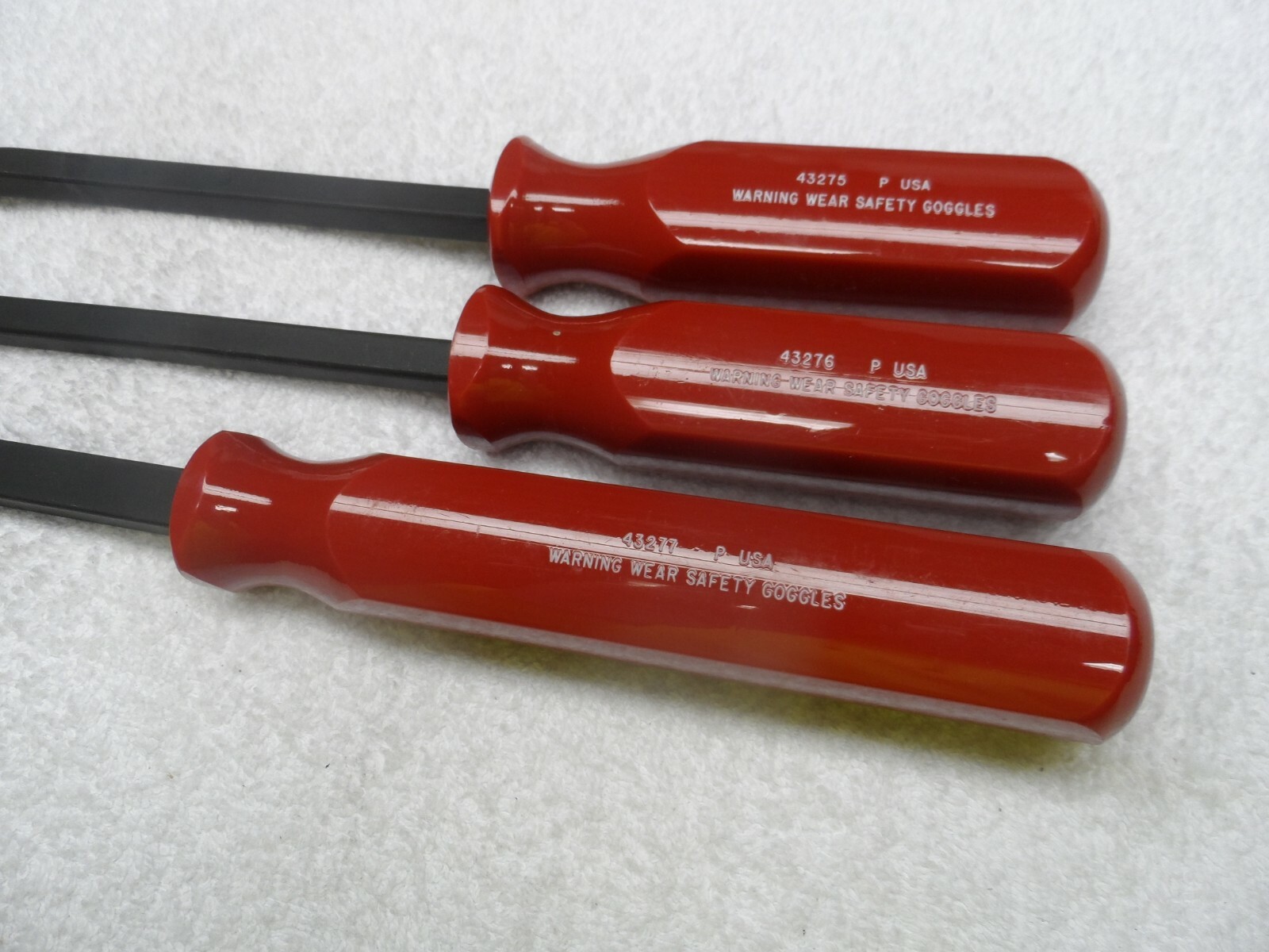 Craftsman Standard Pry Bar Set, 12″ 17″ 25″, made in USA – Part # 43278