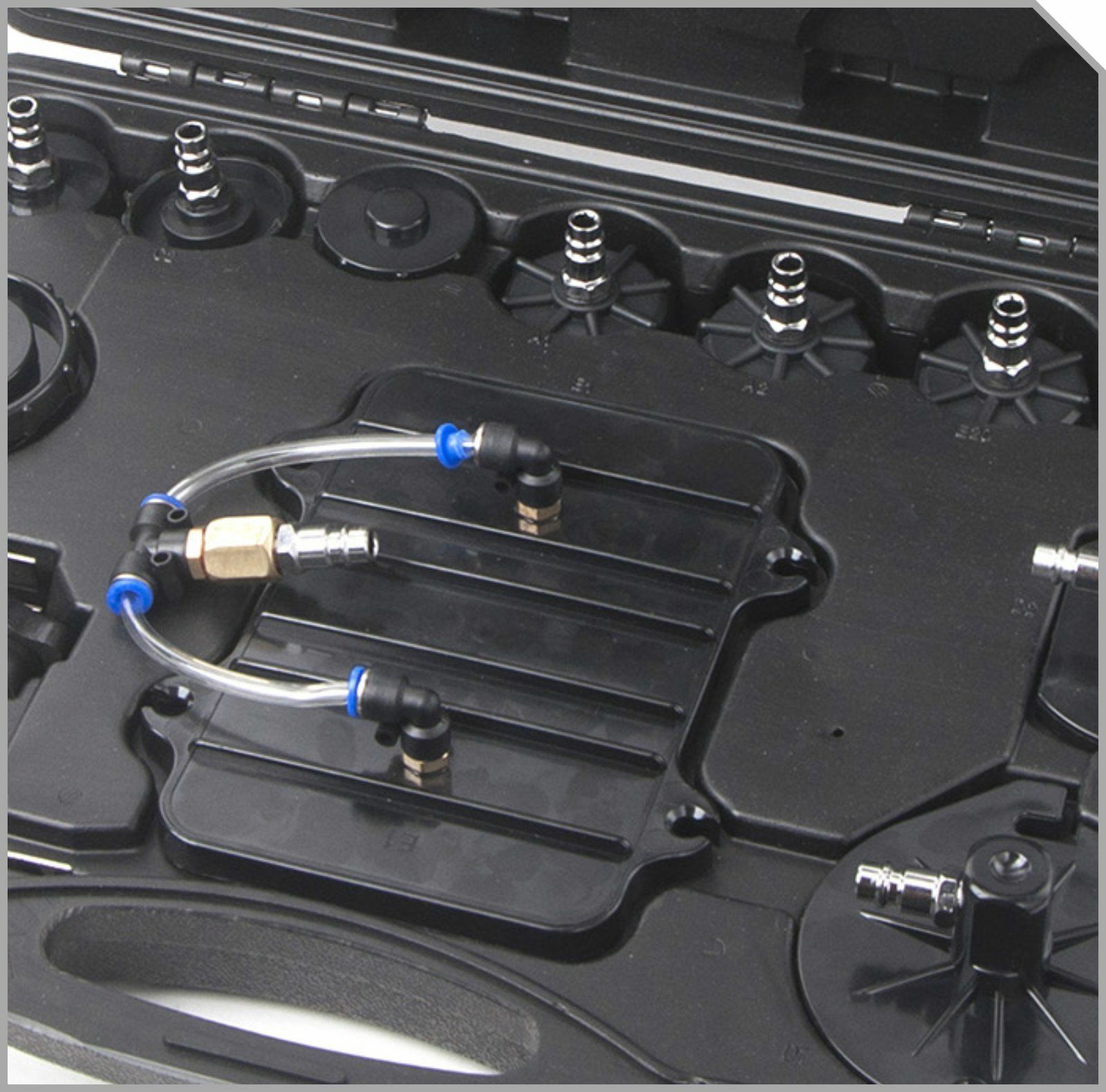 Pneumatic Air Pressure Kit Brake &Clutch Bleeder Valve System Kit For ABS System