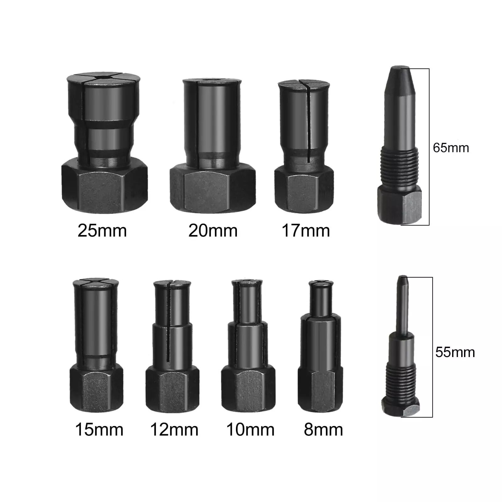 Motorcycle Bearing Puller Kit 8-25MM Motorcycle Inner Bearing Disassembly Tools