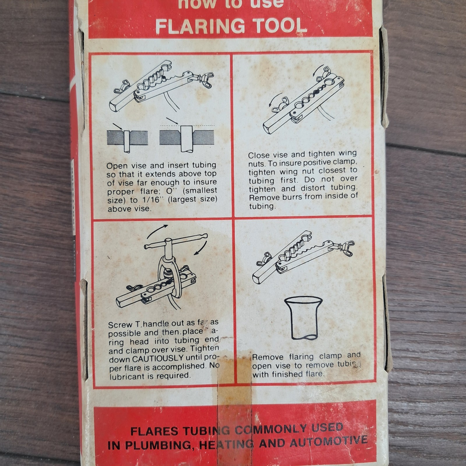 Sears Craftsman 955372 Flaring Tool – Tube Brake Fuel Line