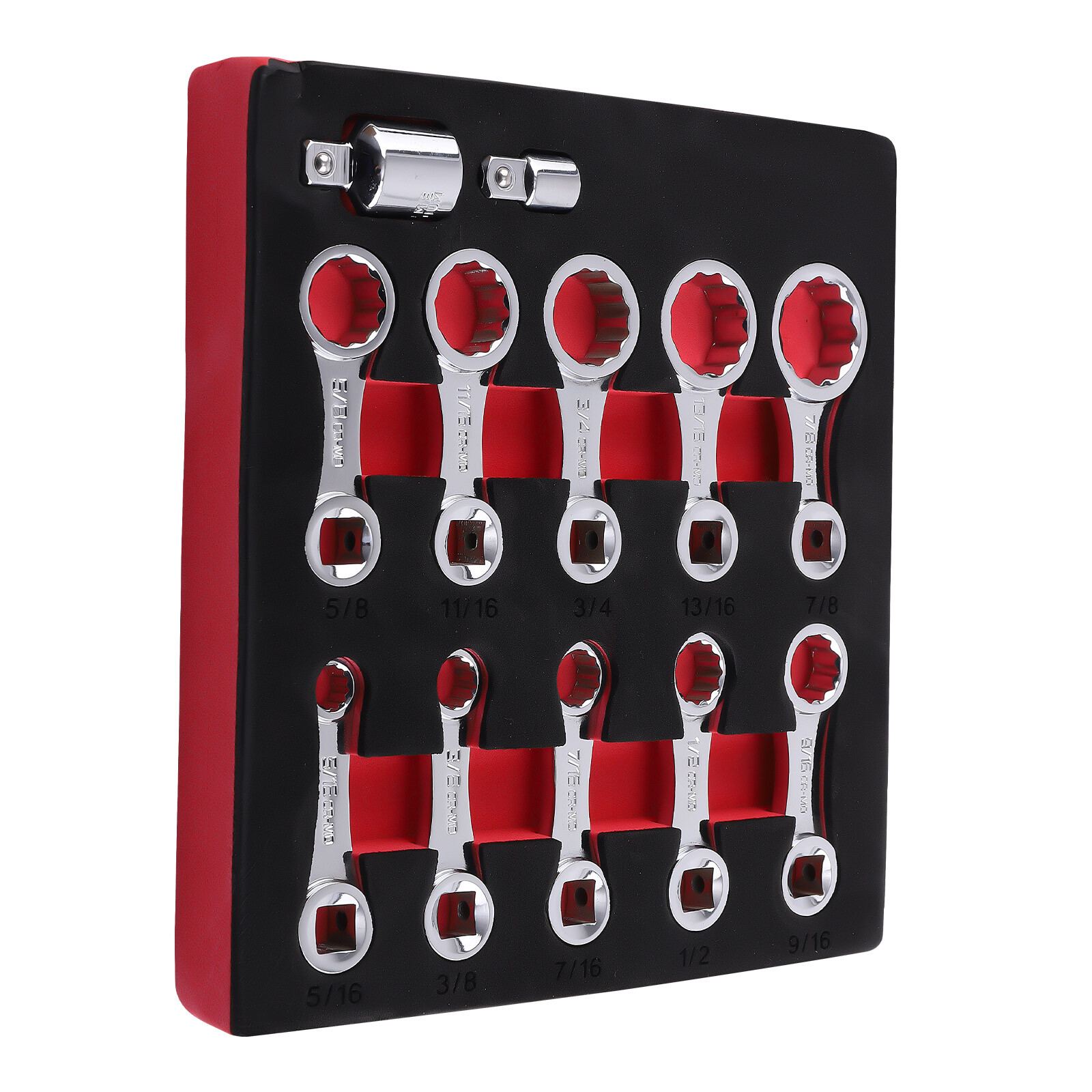 12 Point Torque Adapter Set 1/2″ 9/16″ 5/8″ 11/16″ 3/4″ 13/16″ 7/8″ 1/2»