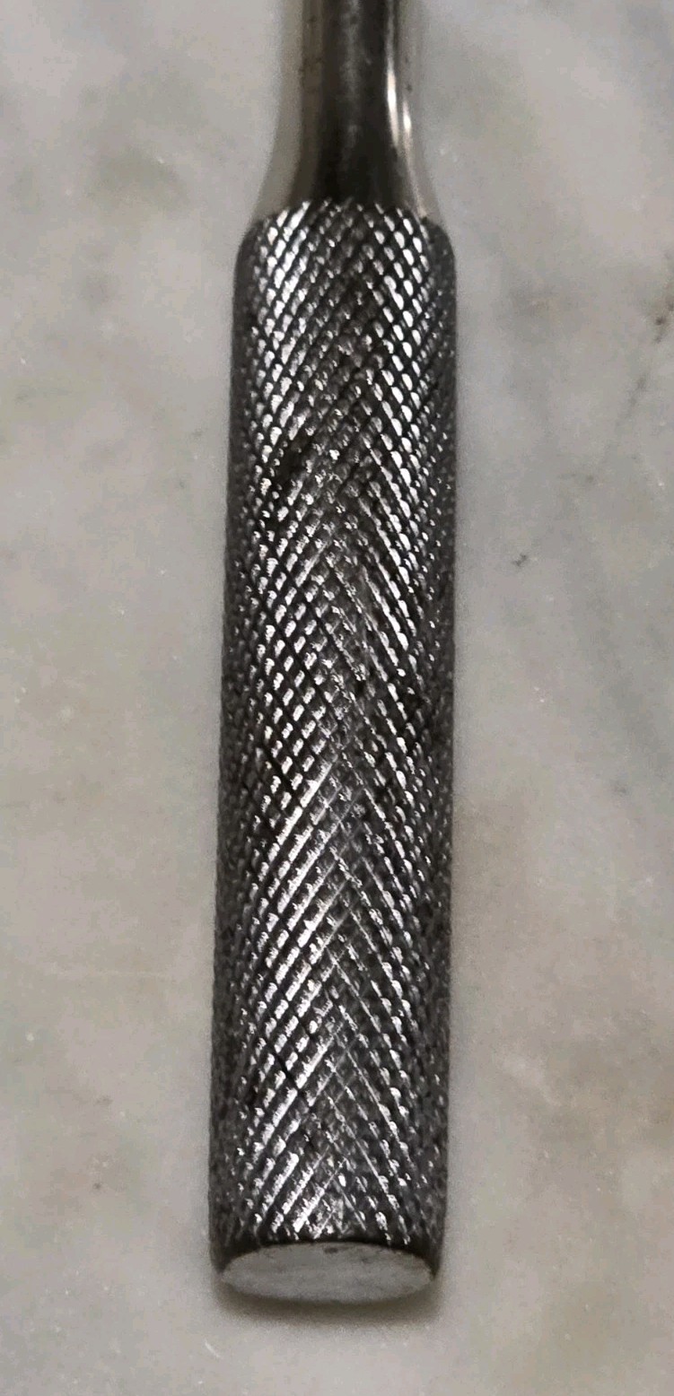PROTO Made USA 5249 3/8” Drive Chrome Ratchet Knurled Handle