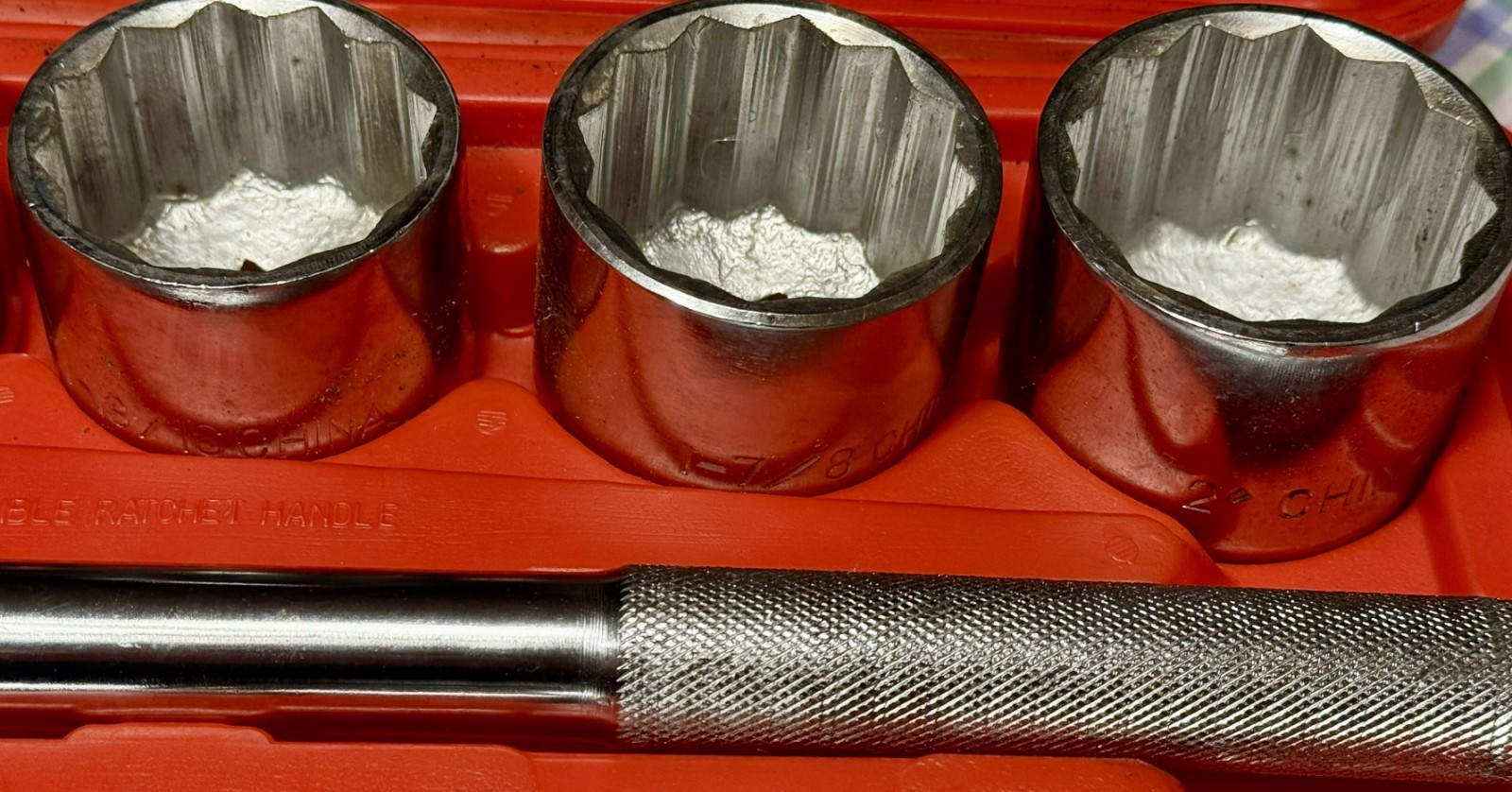 21 Piece Heavy Duty Socket Wrench Set 3/4″ Drive 7/8″ – 2″ – Sliding T & Ratchet
