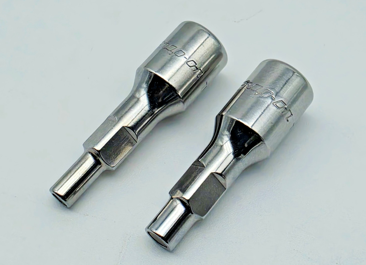 Snap-On 1/4″ Drive 2 Piece Magnetic Extension Set TMXM17 & TMXM114 Made in USA