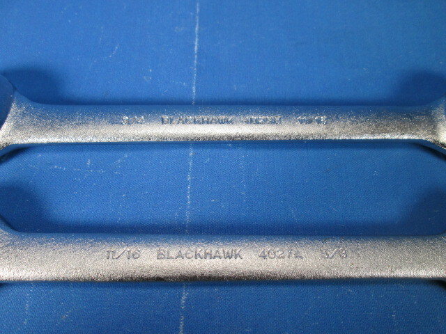 BLACKHAWK Double Open End Wrenches **U PICK SIZE** ~USA~ **Free Shipping**