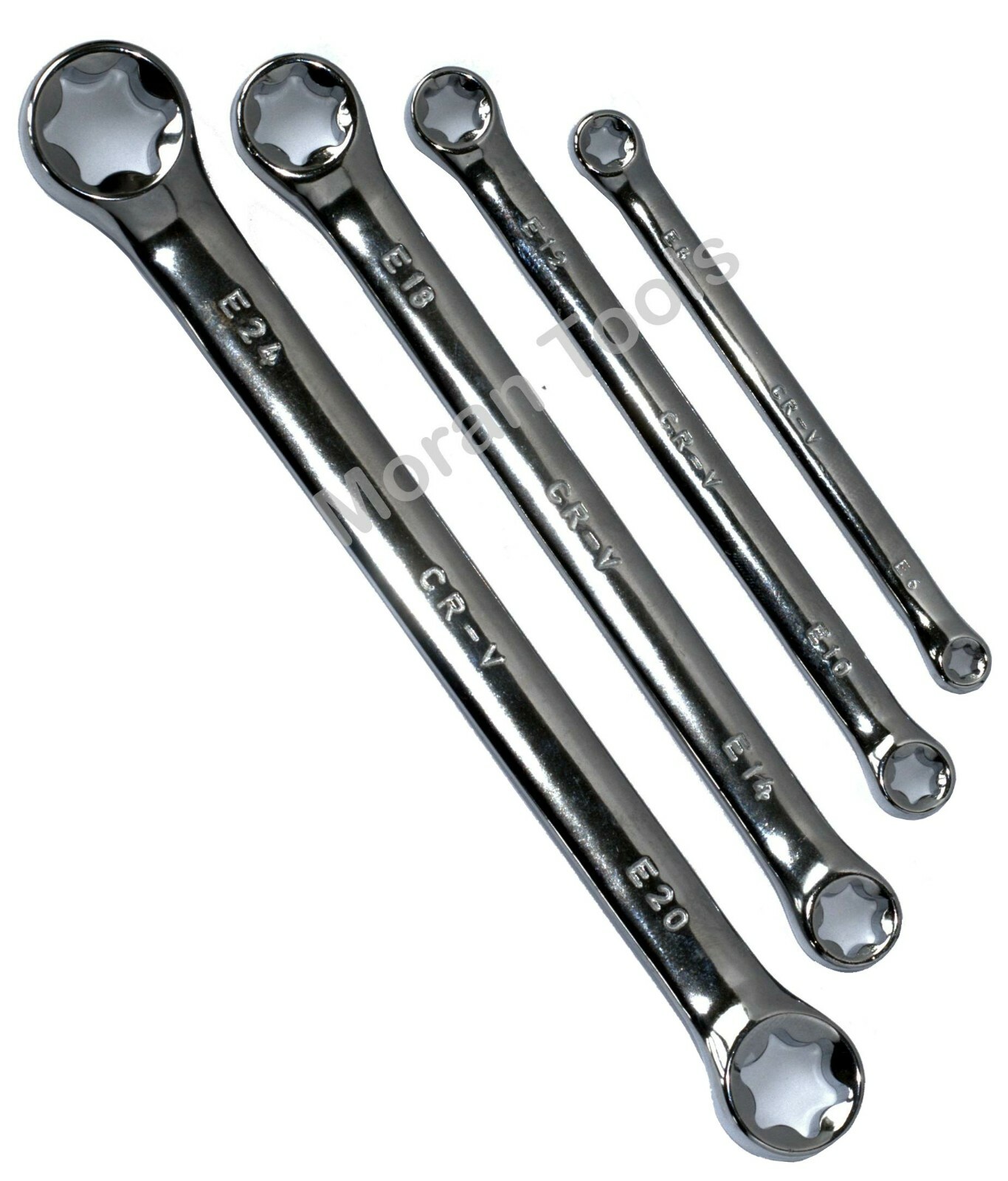 E Torx spanner set Female Ring Star Wrench Steel E6 E8 E10 E12 E14 E18 E20 E24