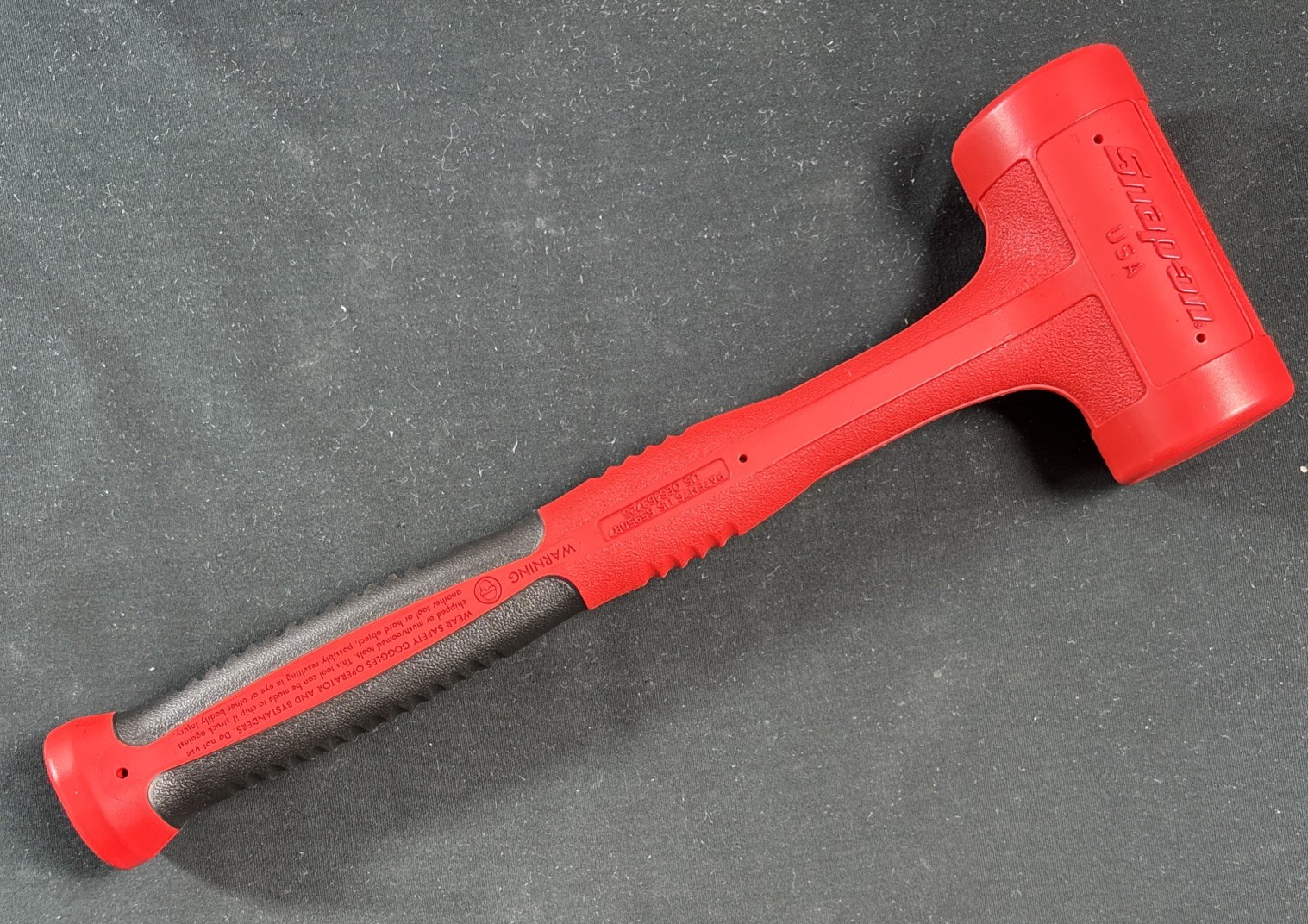 Snap on 3pc Soft Grip Dead Blow Hammer Set w/ PRO-FI Organization 12, 32, 56 oz