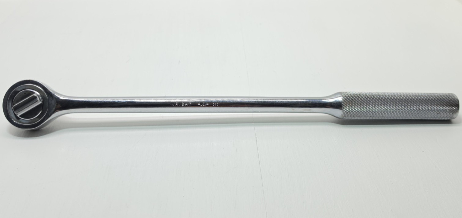 Wright Tool 4425 Long Handle 1/2 Inch Round Head Ratchet Made in USA