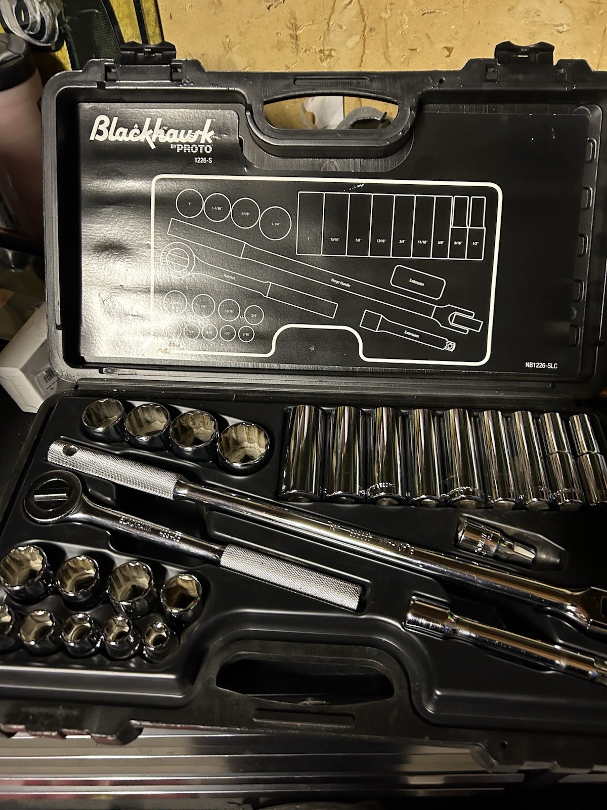 Blackhawk by Proto 1/2” Drive Socket Set. Set Is In Brand New Condition