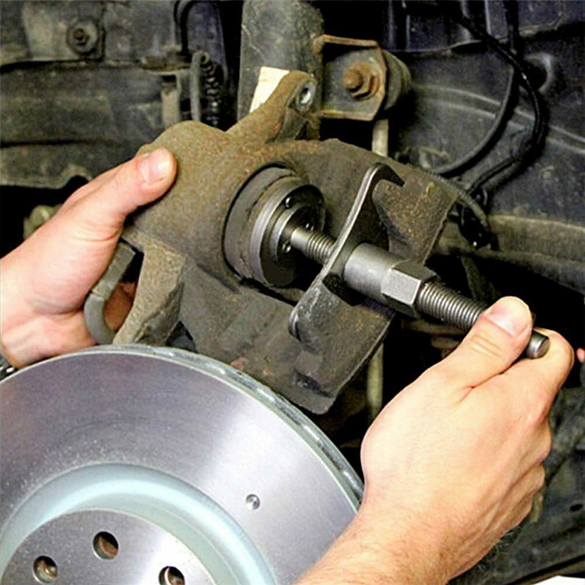 Set(22) Universal Disc Brake Caliper Car Piston Wind Back Rewind Hand Tools Kit
