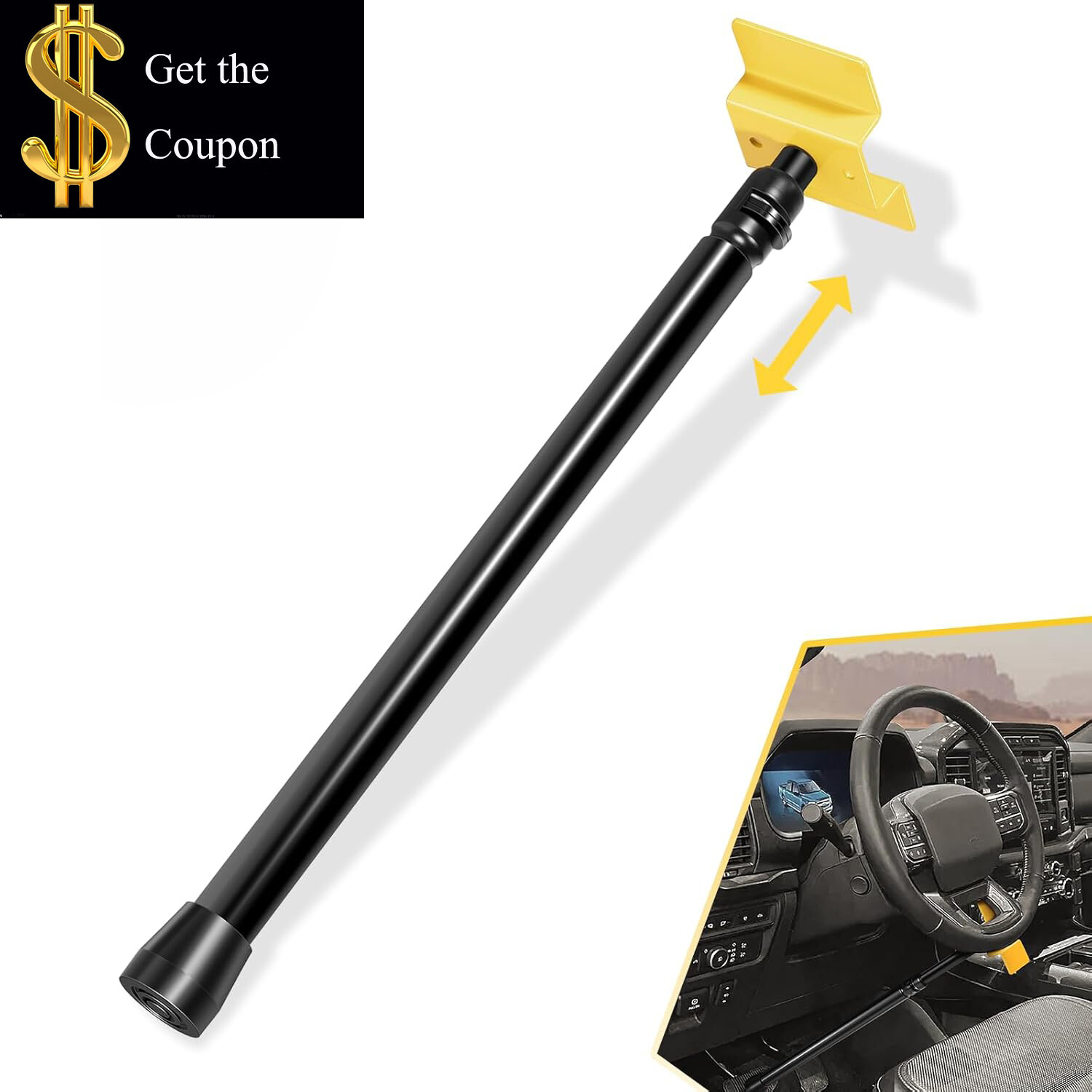 21520 Truck Pedal Depressor Depress Hold Clutch Brake Pedal Heavy-Duty Tool