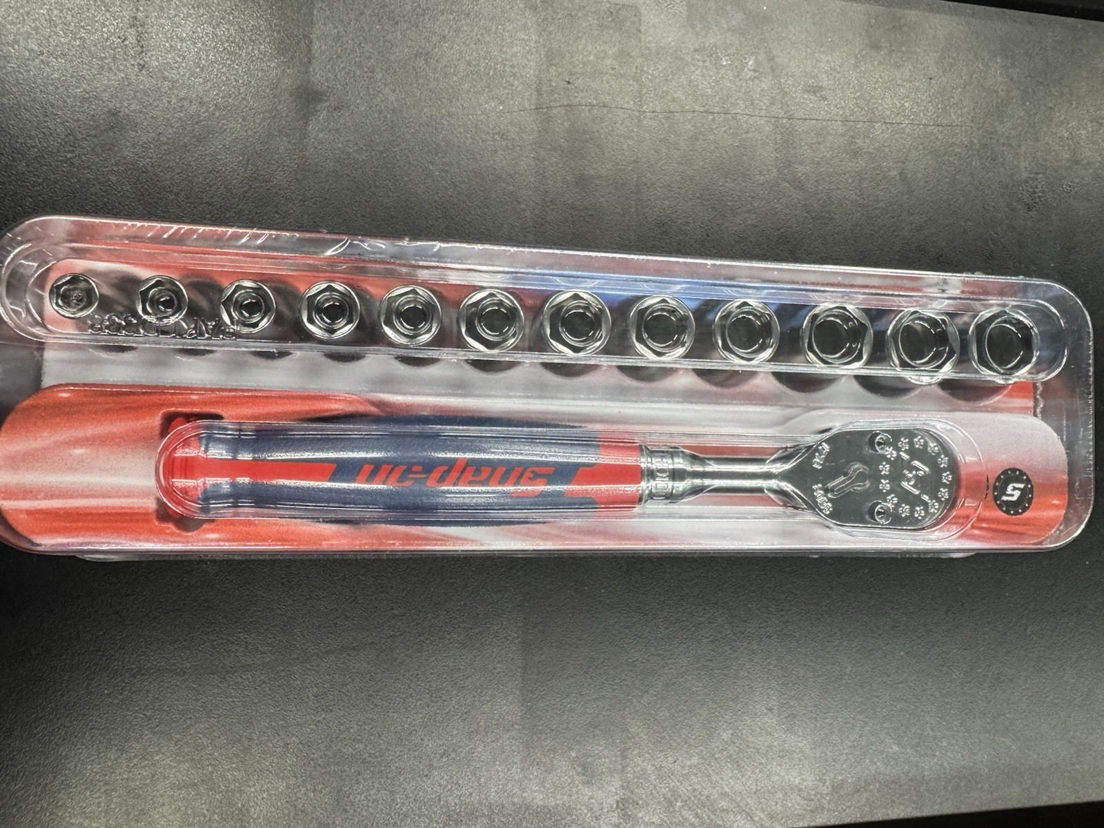 NEW VERY LIMITED 250th America’s Birthday Snapon 3/8 Mid Deep Sockets W Ratchet