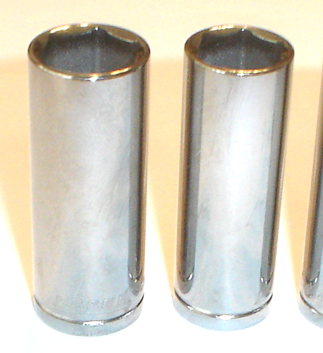 NOS Case IH 10-Pc 1/4″ Drive SAE 6-Point Deep Well Socket Set 3/16″-9/16″ Unused