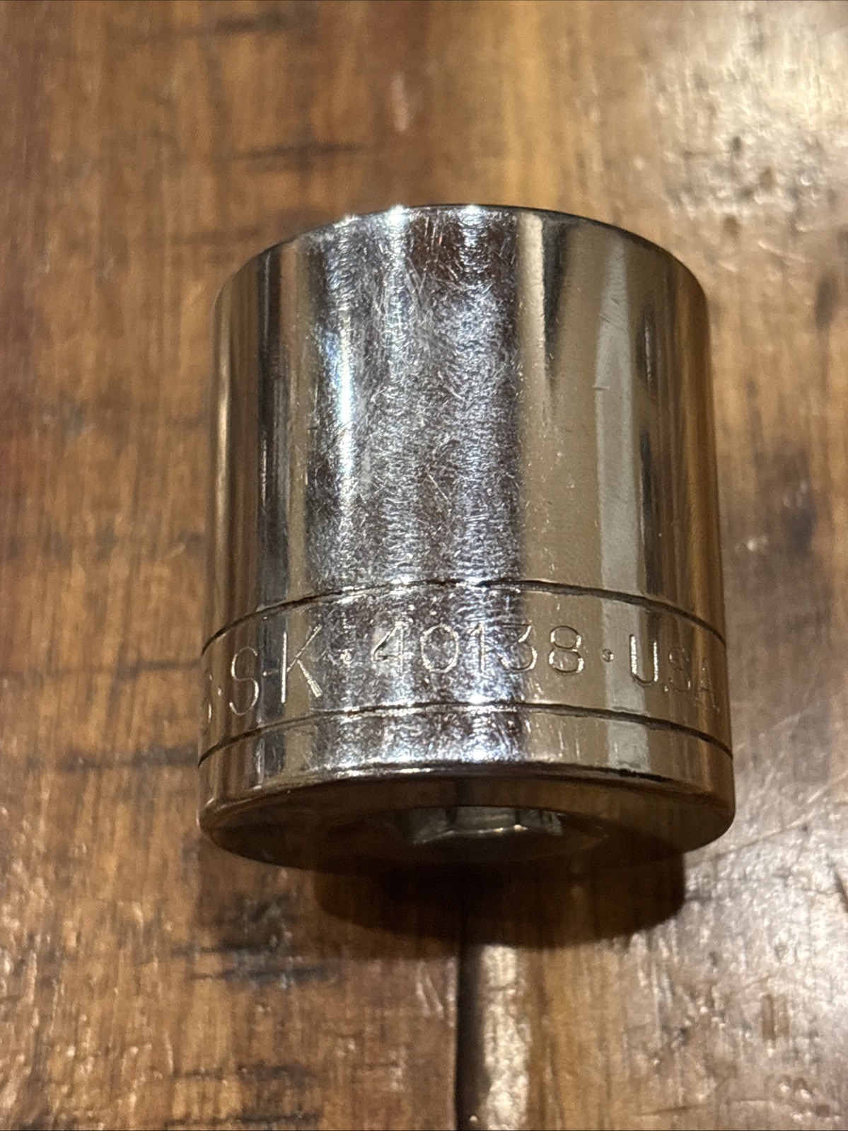 SK Tools 1/2” 12pt Sockets 1-3/16” & 1-1/4” Shallow, 1-1/8” Deep EUC SAE USA