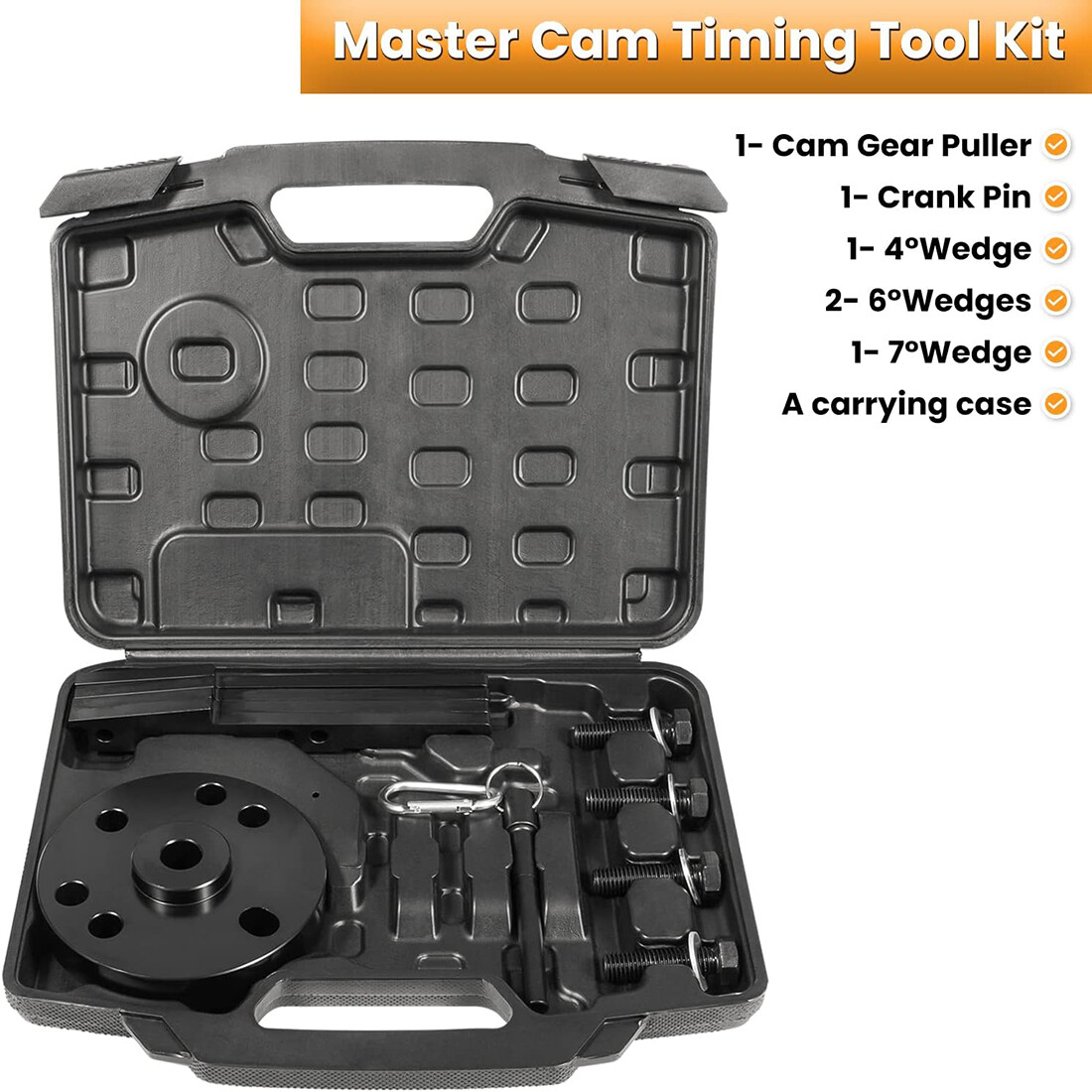 3163021 3163069 3163020 Cam Timing Tool Kit Gear Puller for Cummins 2007-2017