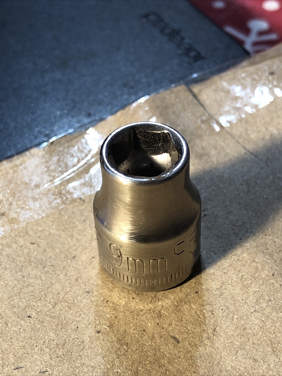 Vintage Craftsman 3/8″ Drive 9mm 6-Point Socket Inverted G2 43541 Ready To Work!