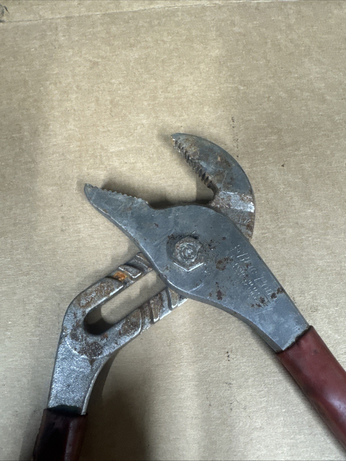 Vintage Blue-Point USA Tongue & Groove Slip Joint Pliers HL112P