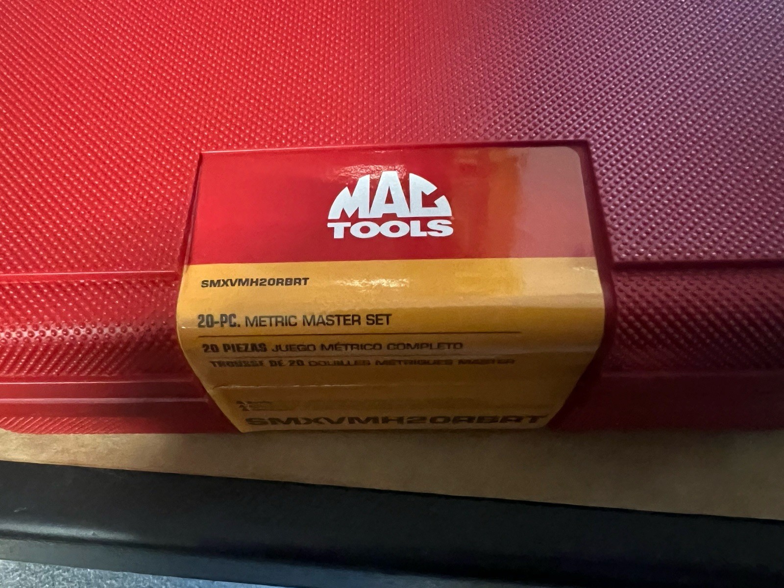 Mac Tools SMXVMH20RBRT 20-PC. METRIC MASTER R.B.R.T. HEX DRIVER SET