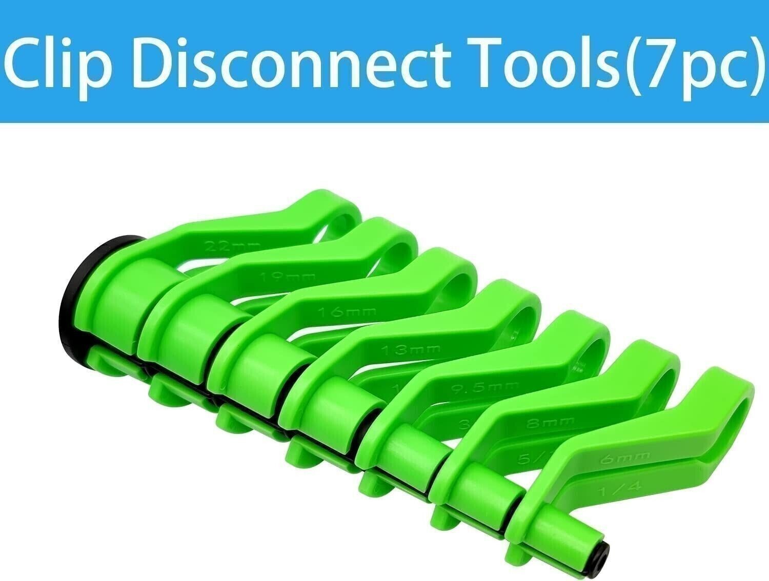 Line Disconnect Tool Kit for Mechanics Aluminum Alloy Plastic Blue Case
