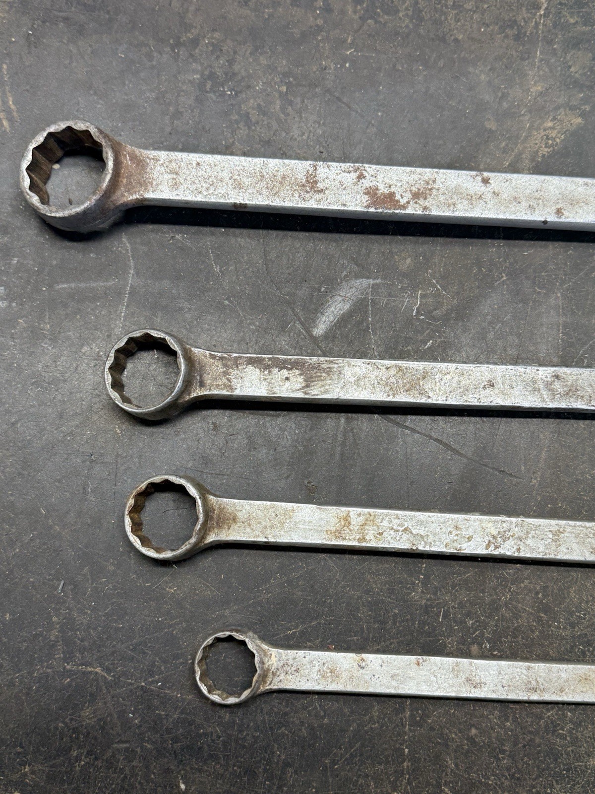 Vintage Vanadium Tool Company SAE Combination Wrenches Made in USA