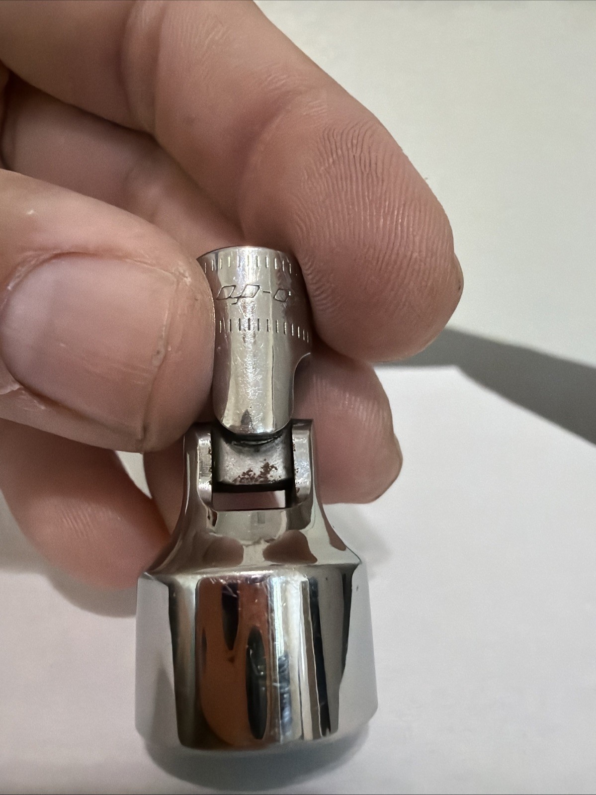 Snap-On TMUSM15A 15mm 1/4″-Drive 6-Point Shallow Swivel Socket
