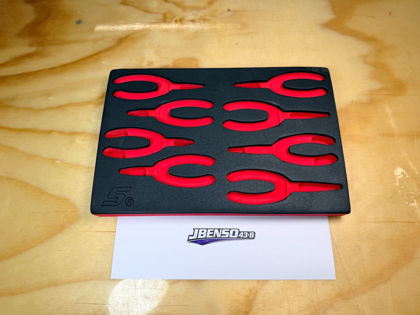 Snap-on Tools NEW RED FOAM ORGANIZER TRAY for 8pc Precision Plier Sets