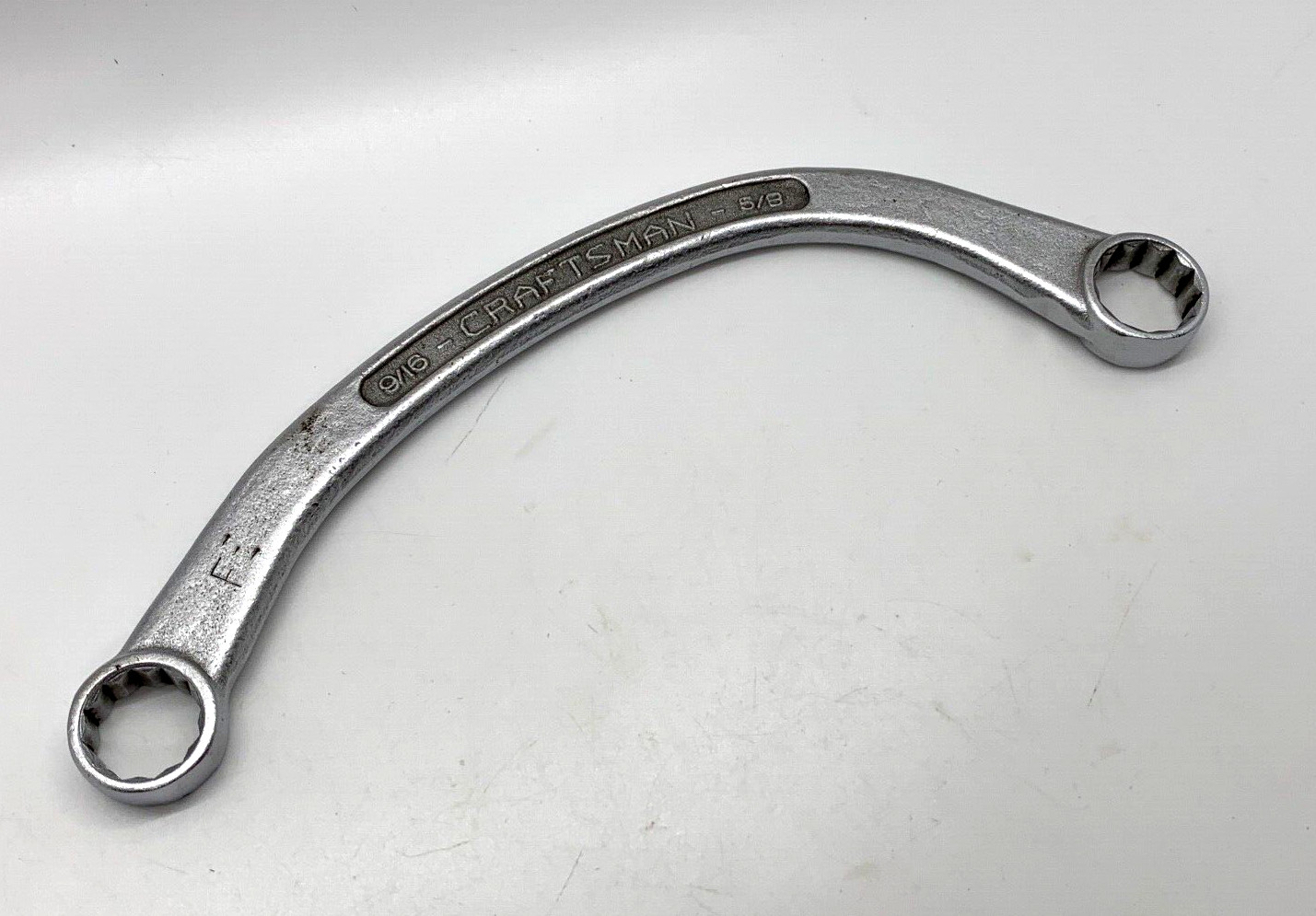 🇺🇸 Craftsman Tools -V- Obstruction Bent Box WRENCH Starter Manifold Half Moon
