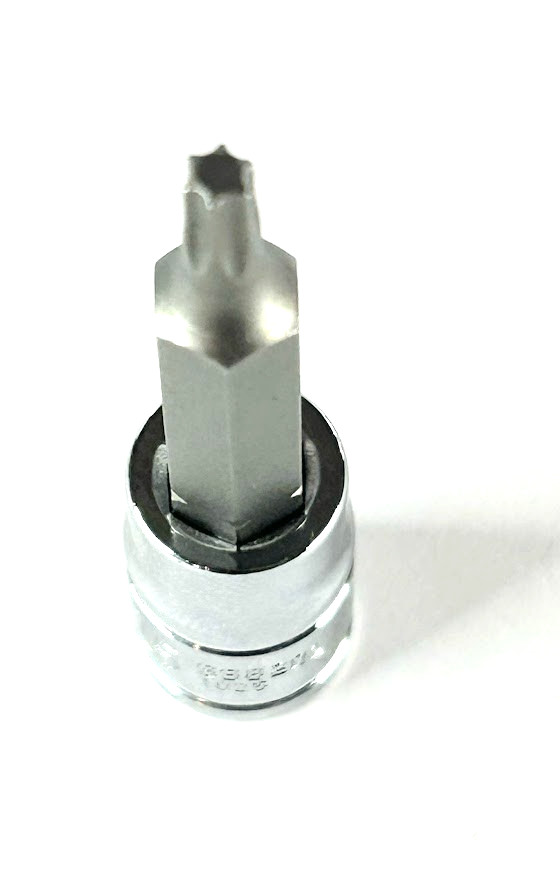 Kobalt T15 x 1/4″ Dr (S2T15) Torx Bit Socket – 338201 – Free USA Shipping