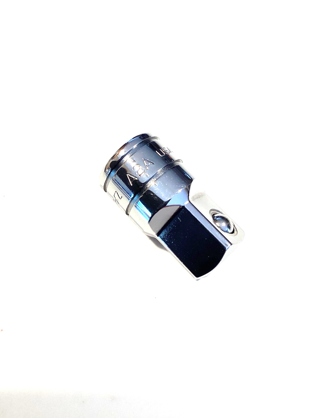 Snap On USA NEW 3/8” Internal To 1/2” External Drive Chrome Socket Adapter A2A