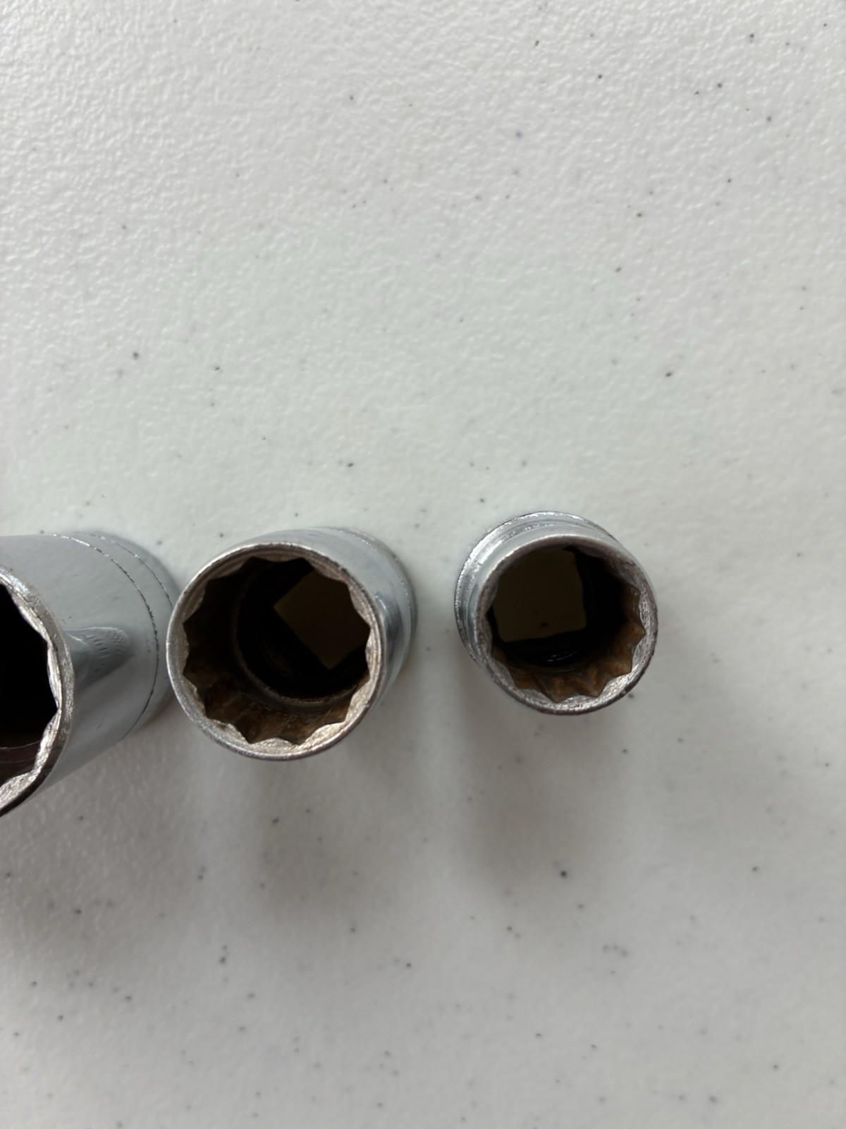 SK S-K 1/2” DRIVE 12 Point 1-1/8”, 15/16”, 11/16”, 9/16” Sockets USA