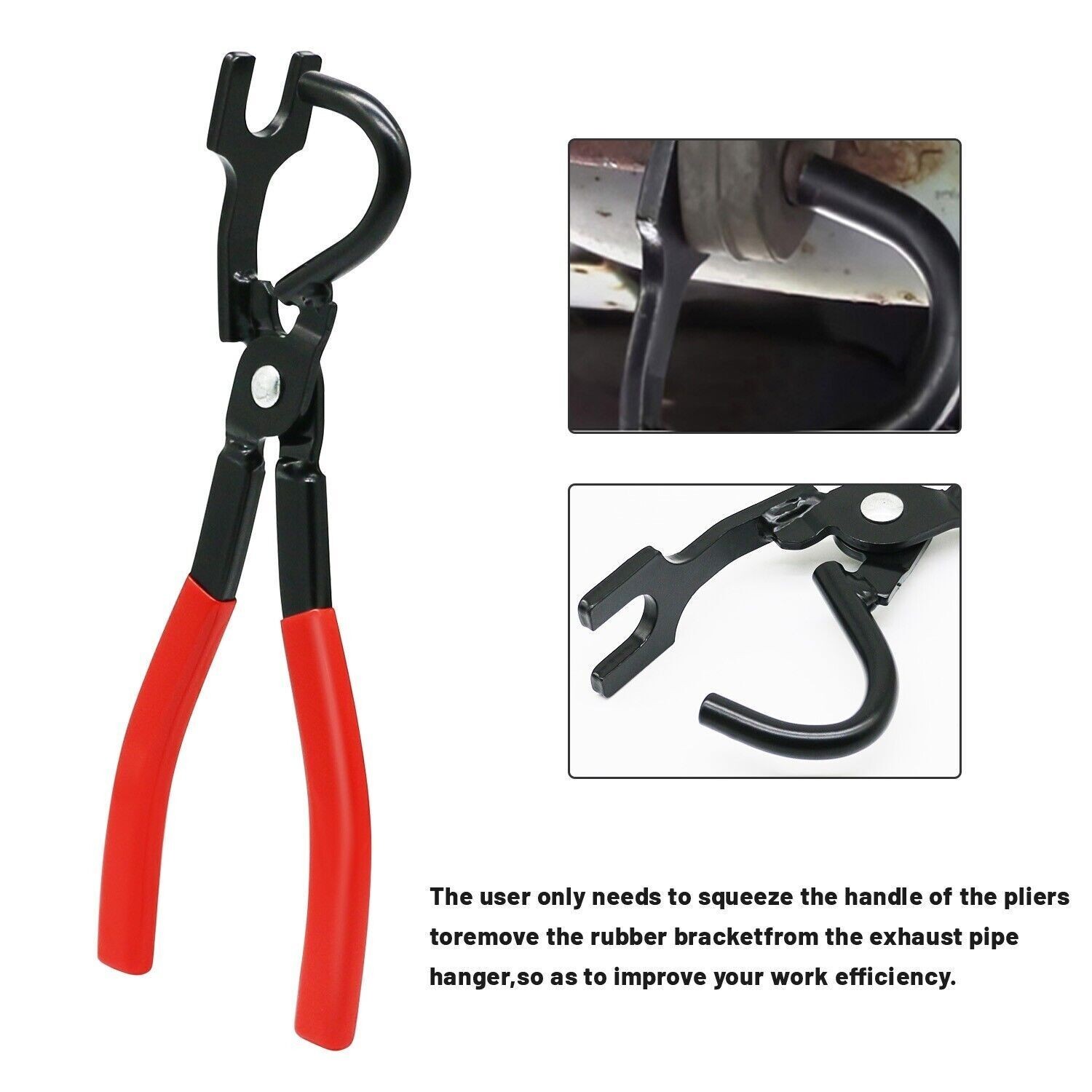 Exhaust Hanger Pliers Hanger Removal Pliers Grommets Removal Tool Muffler Rubber