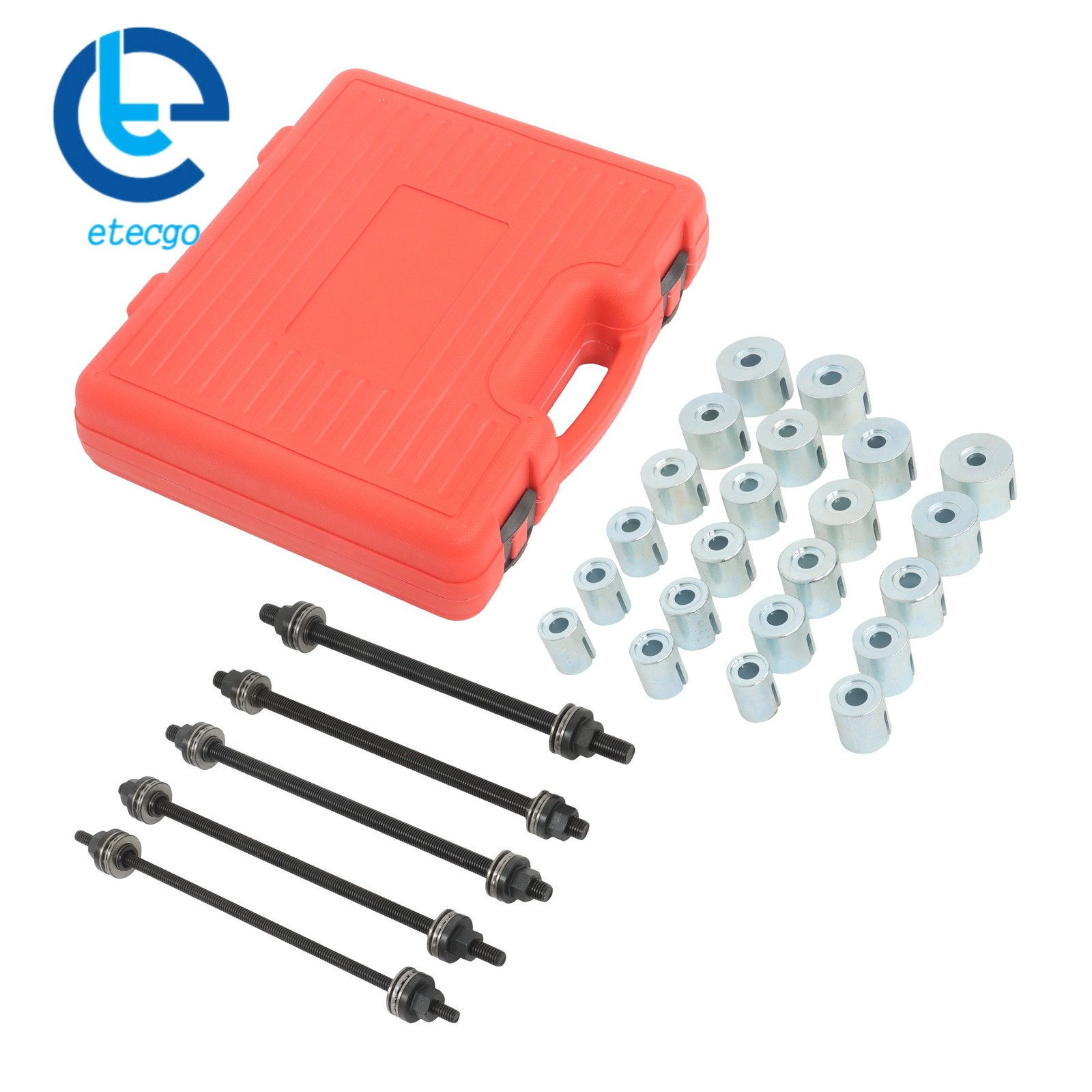 27Pcs Universal Press and Pull Sleeve Bush Bearing Removal Insertion Tool Kit