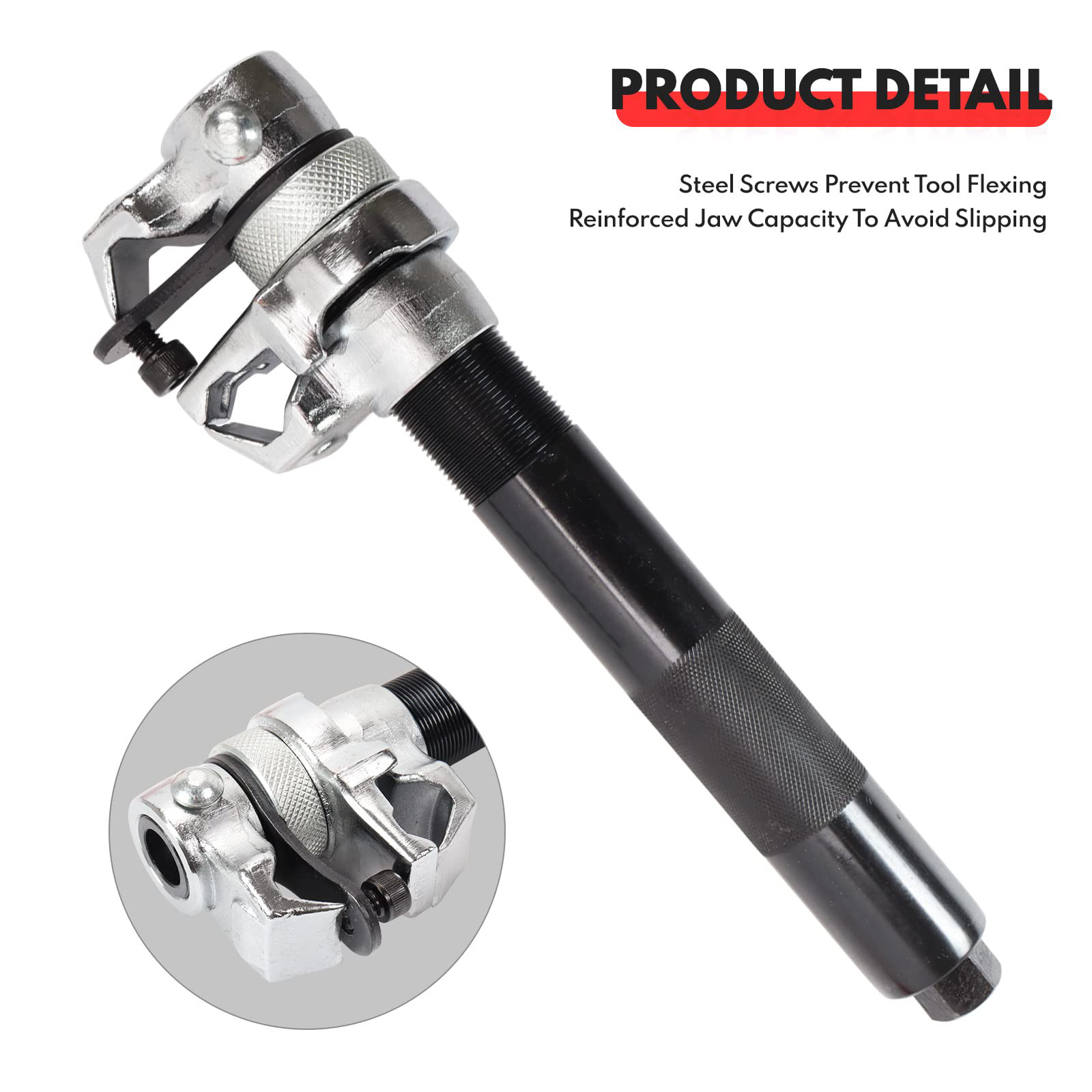 Heavy Duty Macpherson Strut Coil Spring Compressor Tool with Safety Jaws Holder