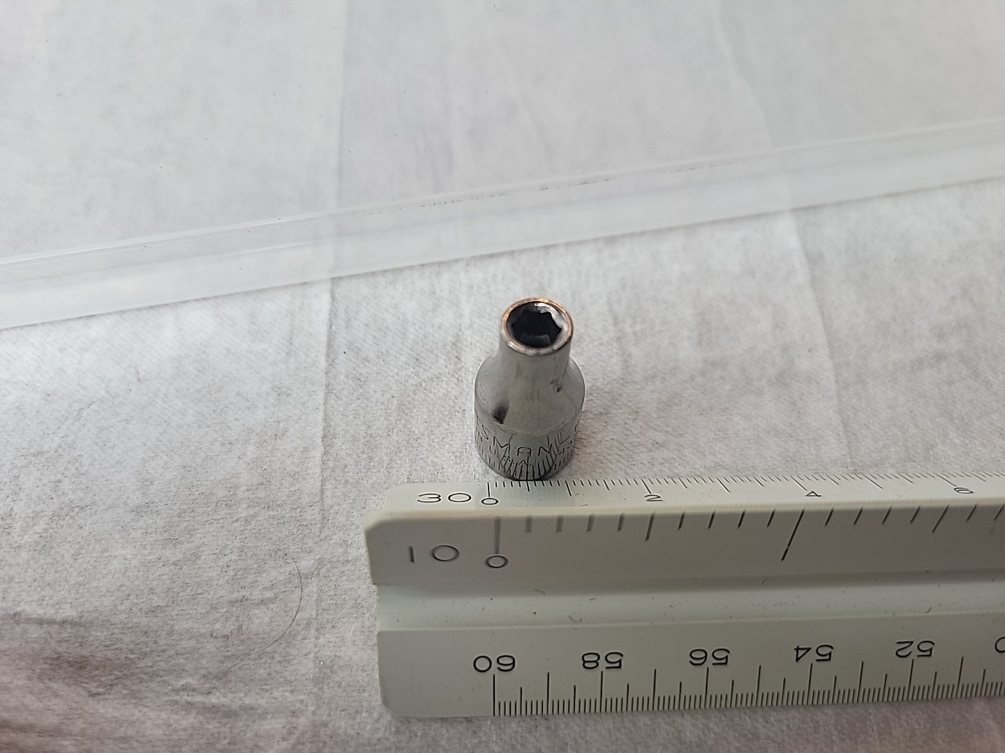 Craftsman 4mm Chrome Socket 43505 6 Point Inverted G1 USA