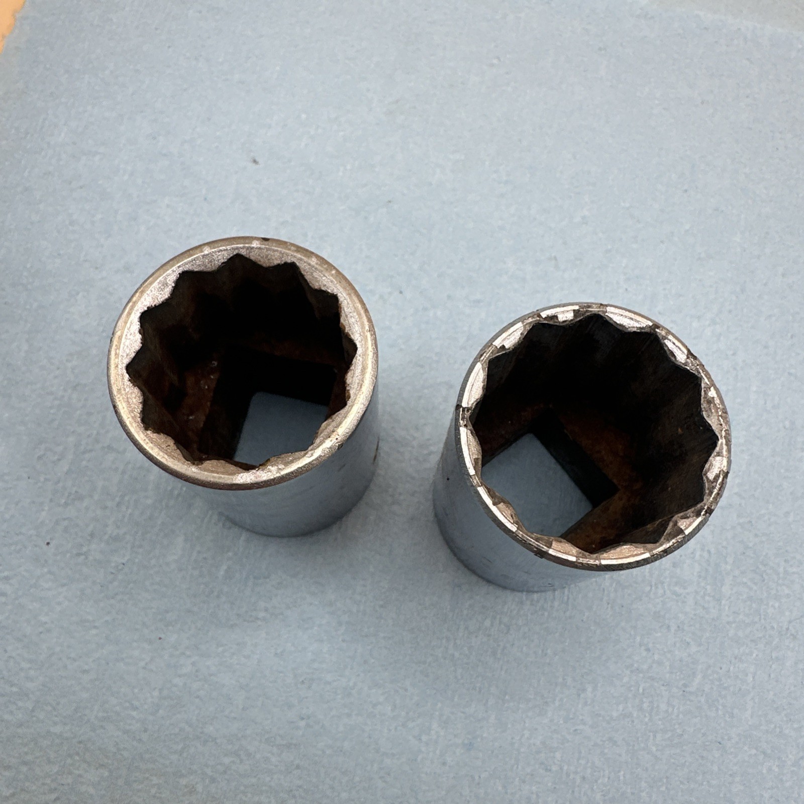 Wright Tools USA 1-1/16” & 1-1/8” Sockets 12 Point 3/4” Drive S-334 S-336