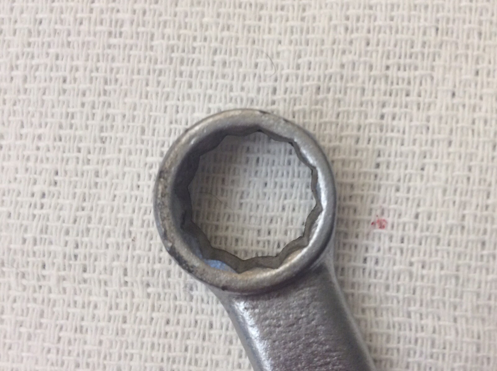PRO AMERICA 2518 HALF MOON AIRCRAFT WRENCH 5/8×9/16in 12PT USED HALF MOON WRENCH