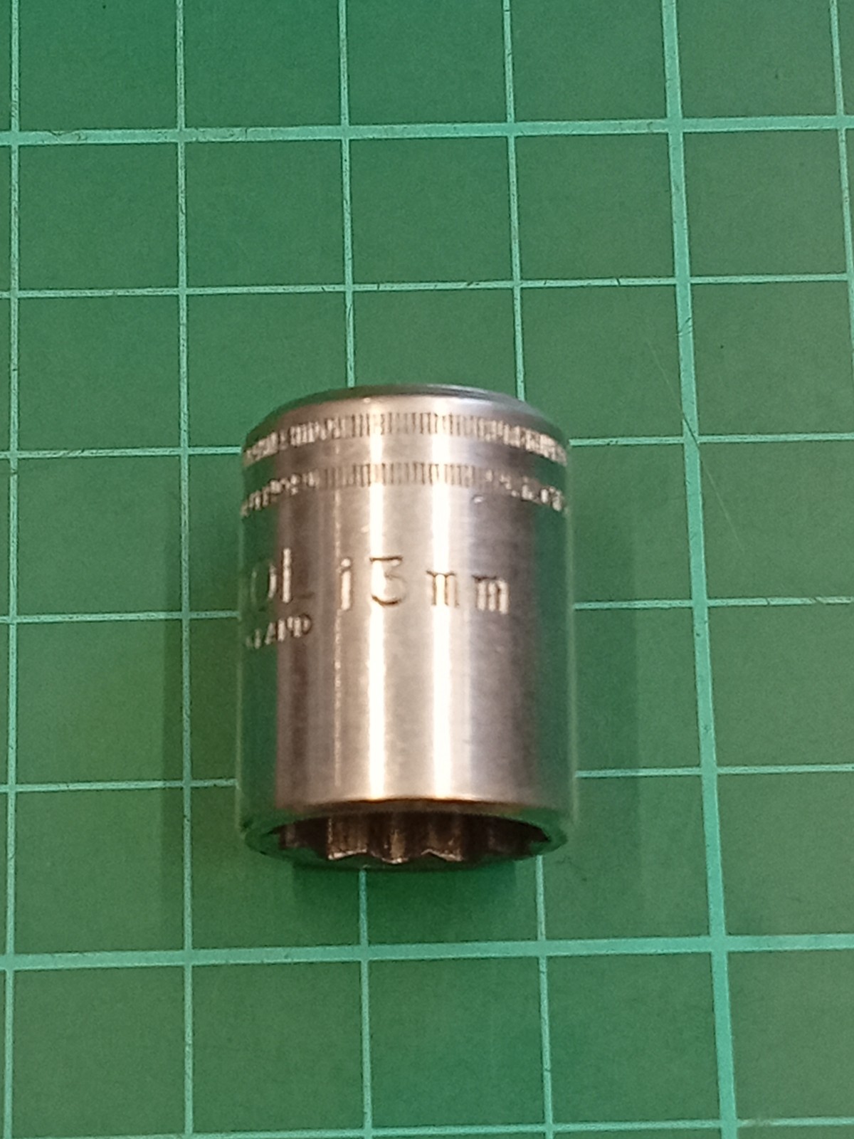 BRITOOL ABM13, 3/8″ Drive, 12 Point, 13mm Socket, Made In England