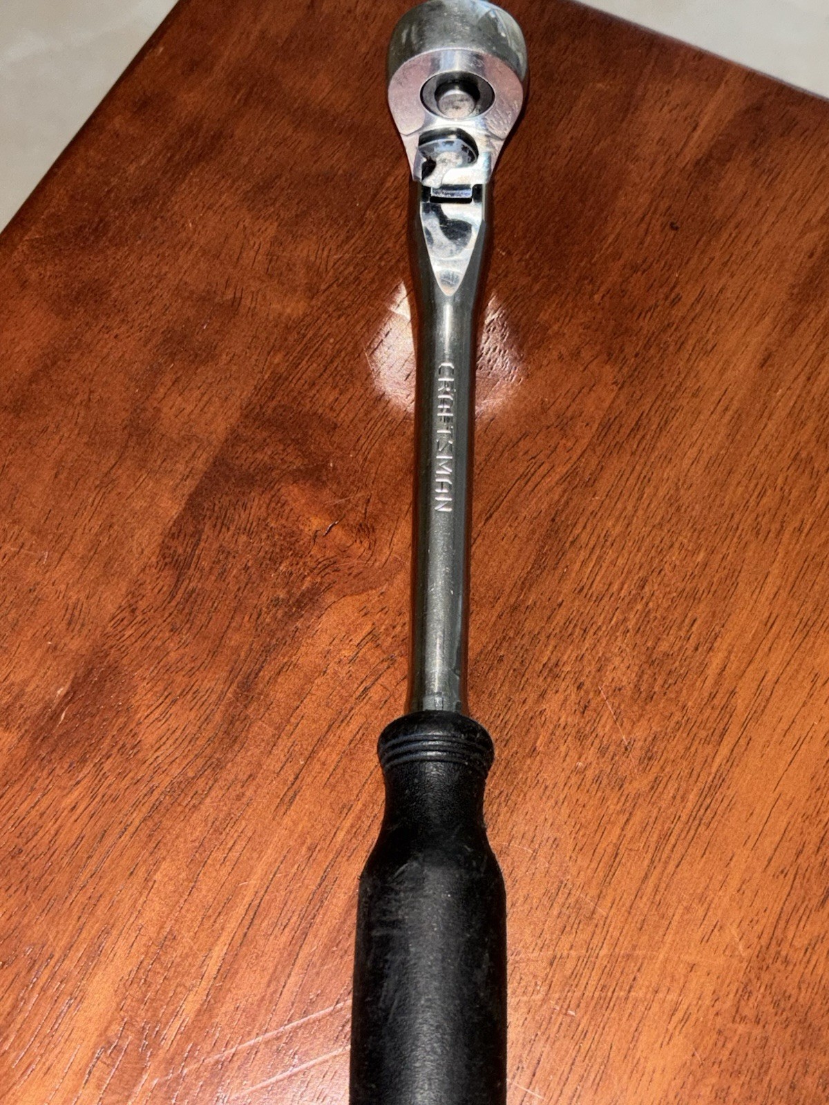 Craftsman 3/8 44836 L-AE Quick Release Flex Head Ratchet Ergonomic Handle