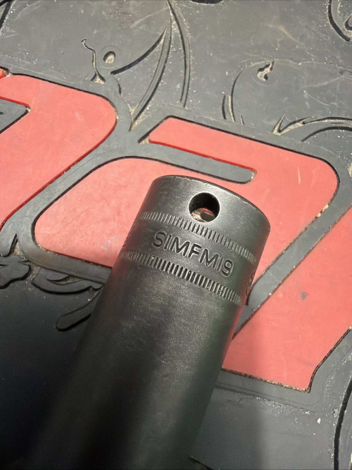 Snap-on Tools 3/8″ Drive 6-POINT Metric 19mm DEEP Impact Socket SIMFM19 🇺🇸