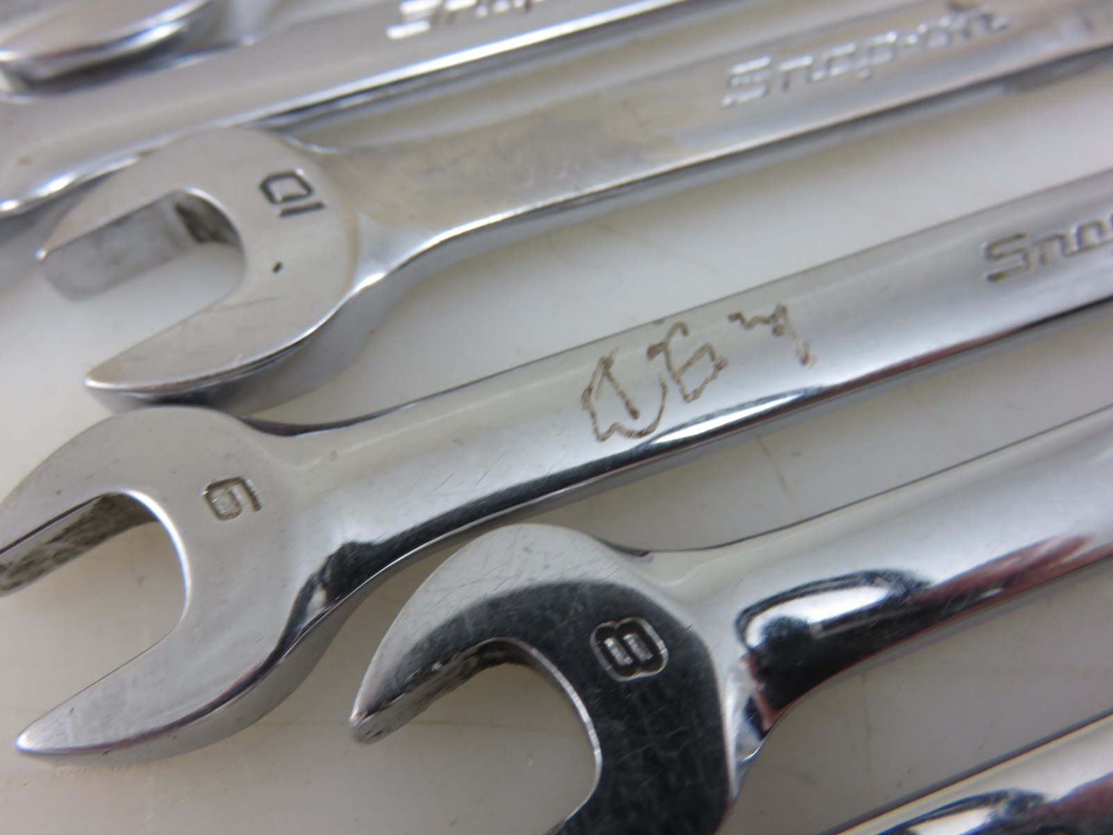Snap-On OEXM SHORT Metric Combination Wrench 6mm-19mm 12pc Set Made In USA