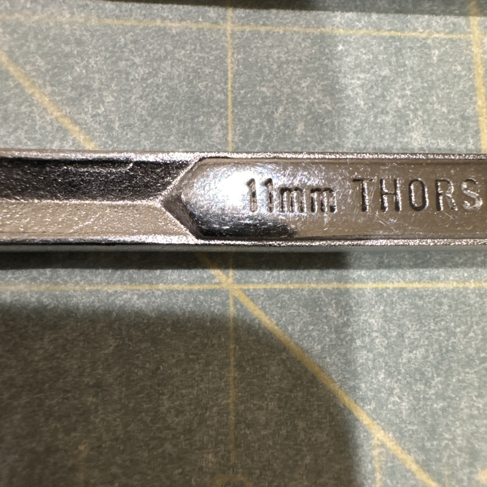 Vintage Thorsen 8 Piece Metric Combination Wrench Set Made in USA