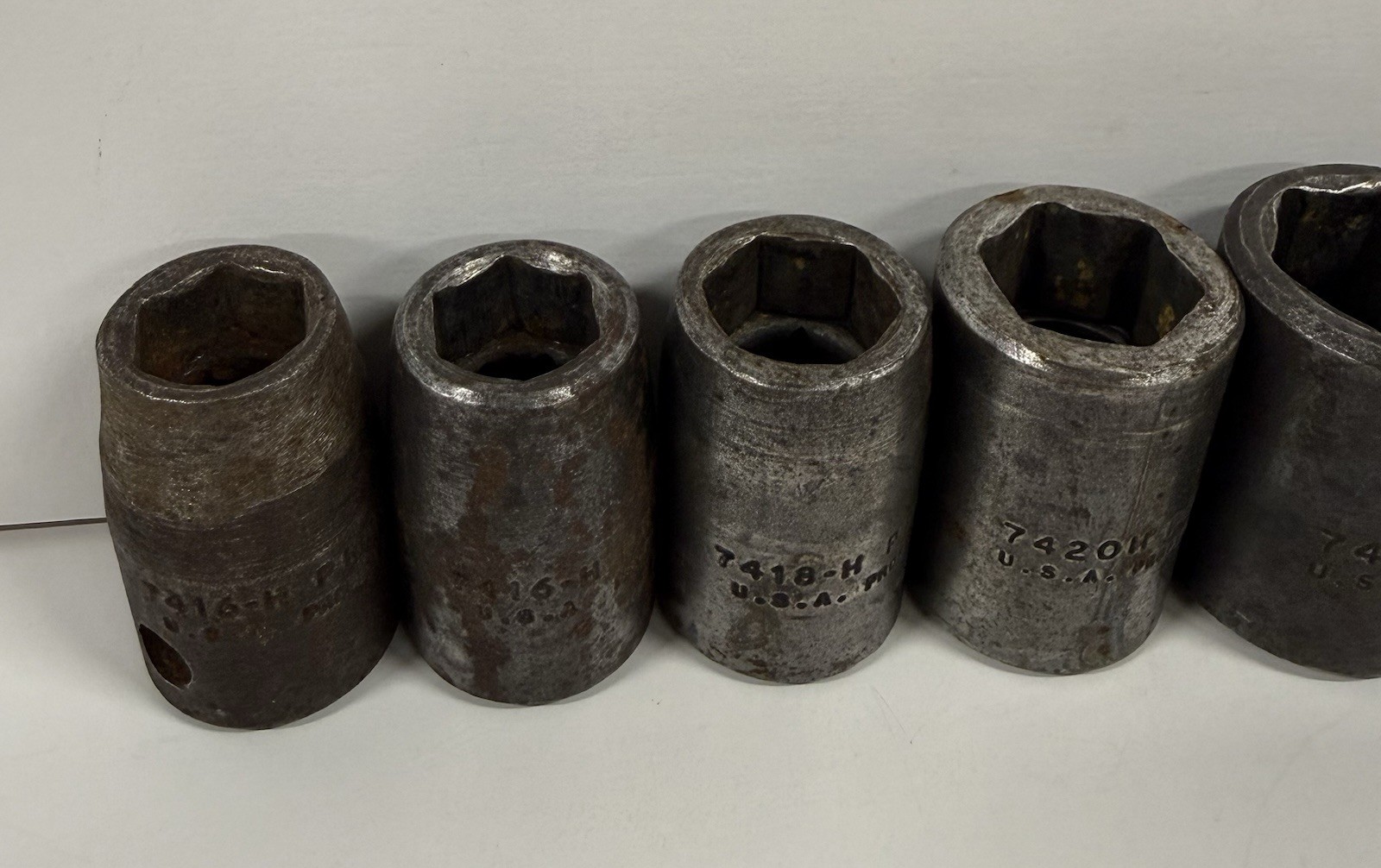 11 Proto Professional Short Impact Socket 1/2 Drive 6 Pt Point 1/2” – 1 1/4” SAE