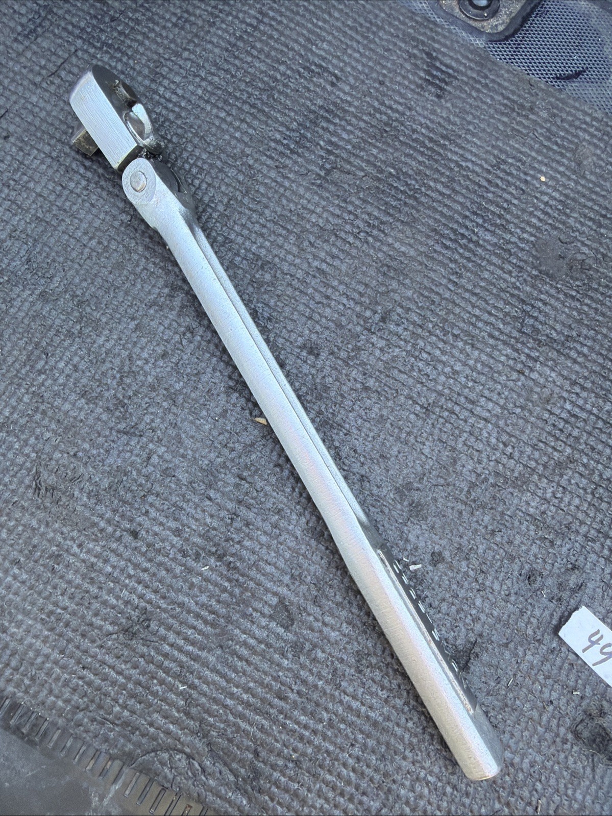 Sears Craftsman USA 3/8” Hourglass Flex Head Ratchet 42791 V Rare 11.5”