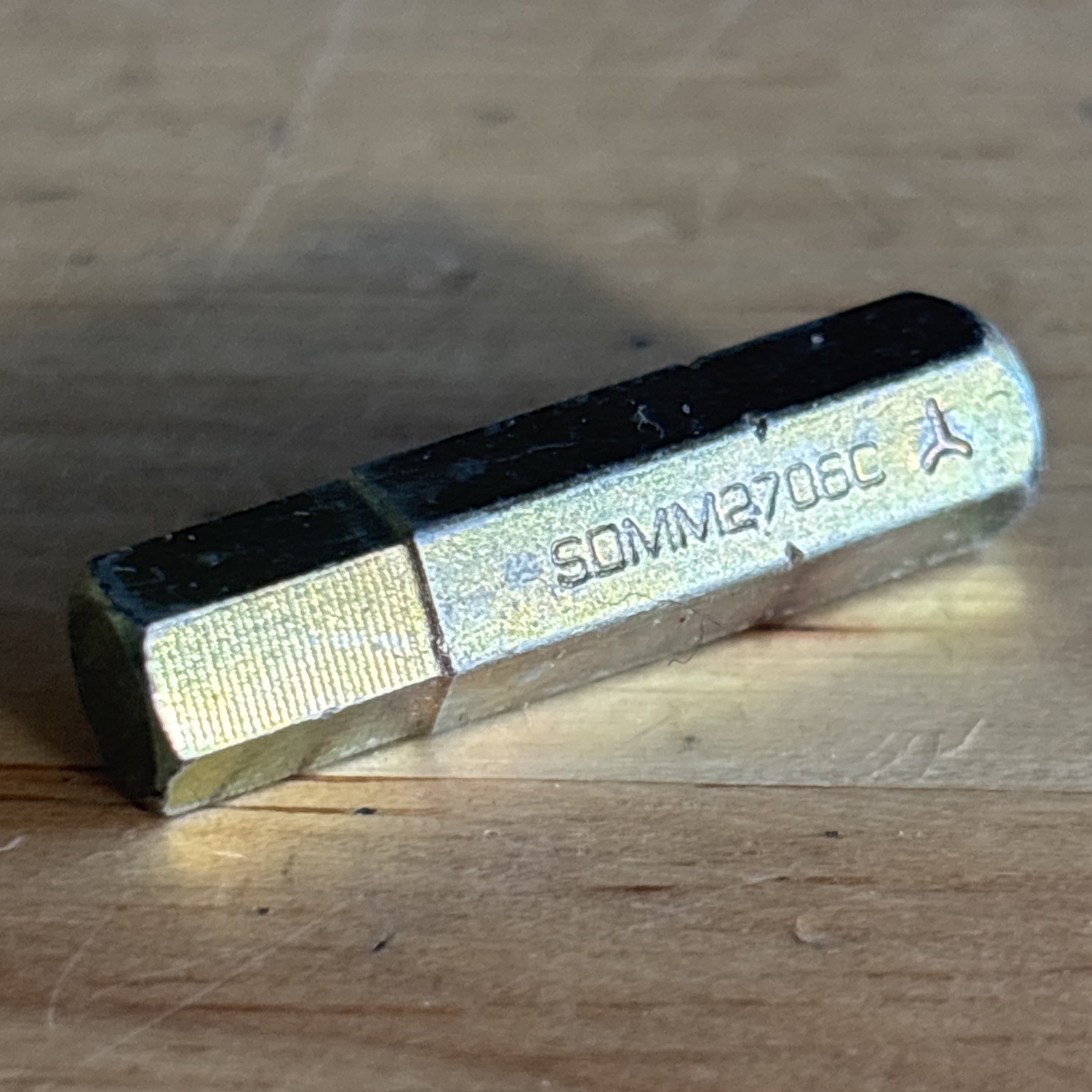 Snap On Tools 6mm Hex Bit Driver Bit Only SDMM2706C USA