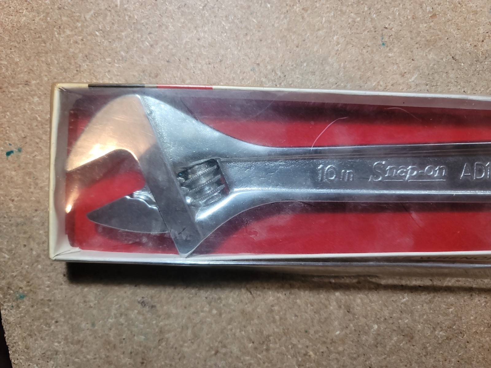 Snap-on AD10 Chrome Adjustable Wrench 250mm 10″