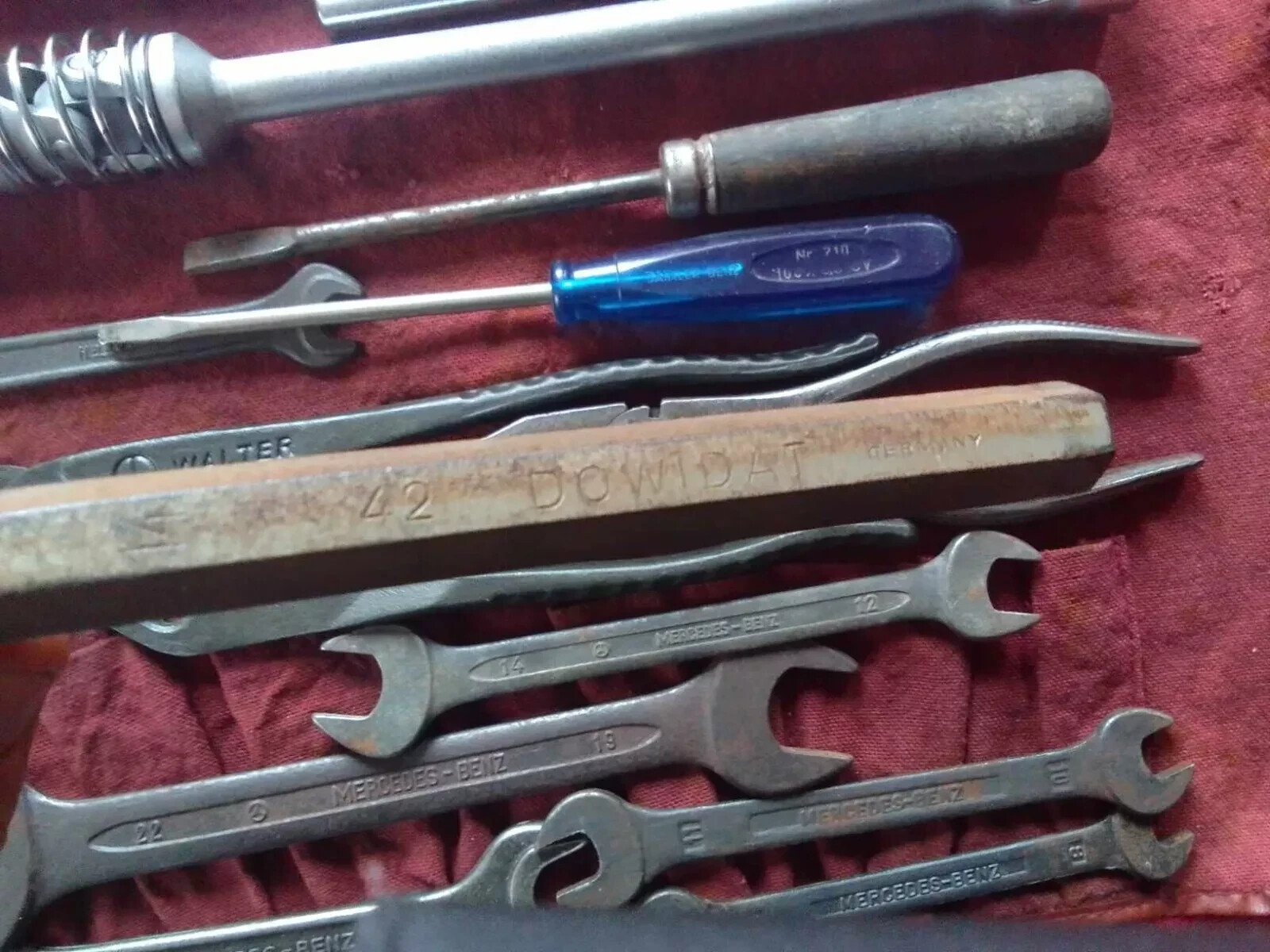 Mercedes tool kit w108 w111 Ponton w120 w110 Heckflosse w136 w187 1950-60s